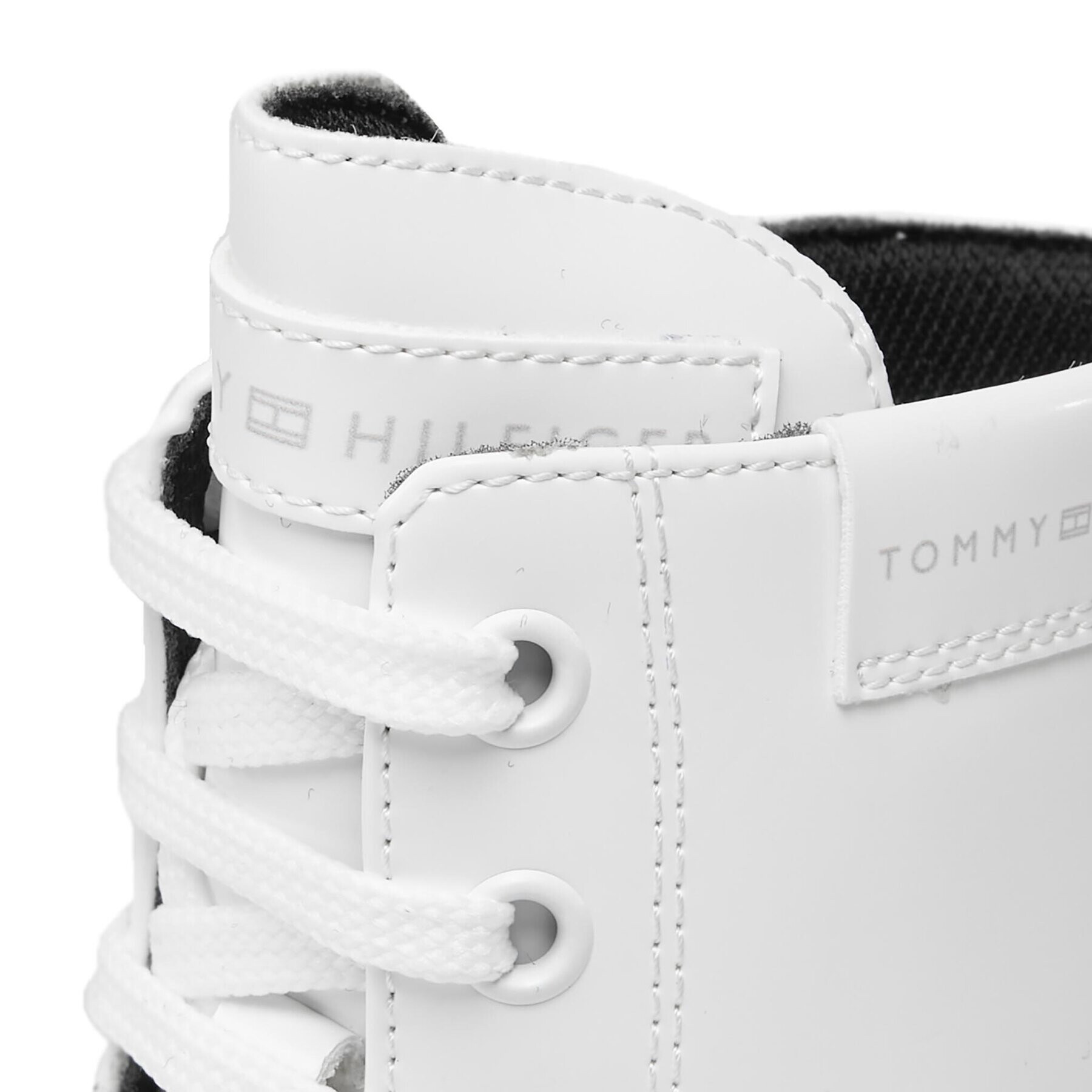 Tommy Hilfiger Ботуши T4A5-33039-1453 M Бял - Pepit.bg