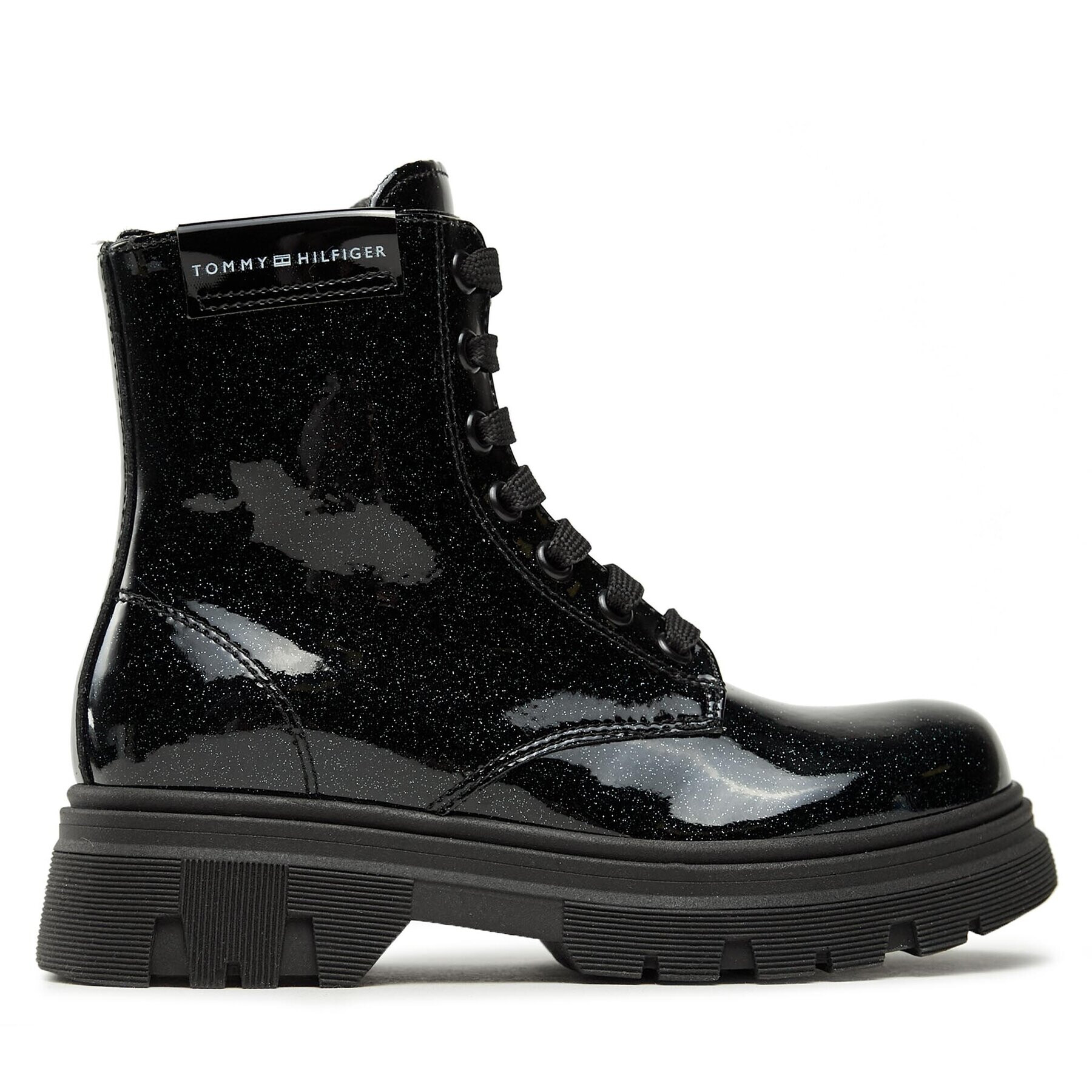 Tommy Hilfiger Ботуши T4A5-33041-1237999 M Черен - Pepit.bg