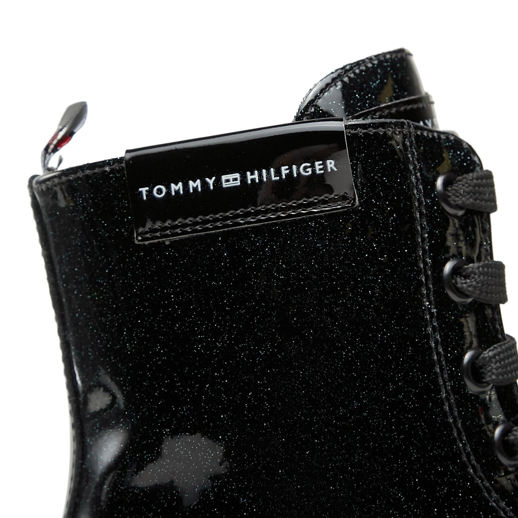 Tommy Hilfiger Ботуши T4A5-33041-1237999 S Черен - Pepit.bg