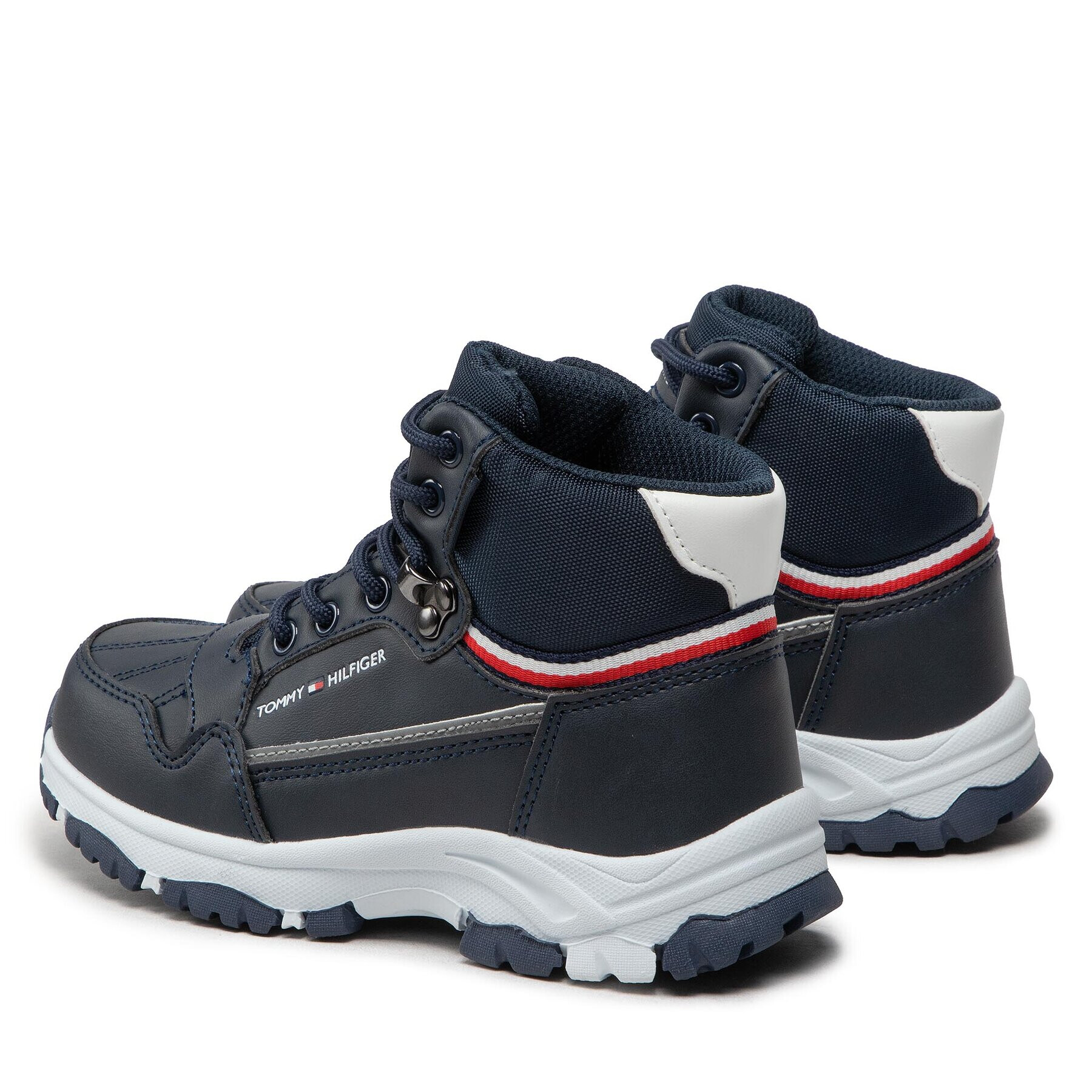 Tommy Hilfiger Ботуши Tech Bootie T3B5-32540-1485 M Тъмносин - Pepit.bg