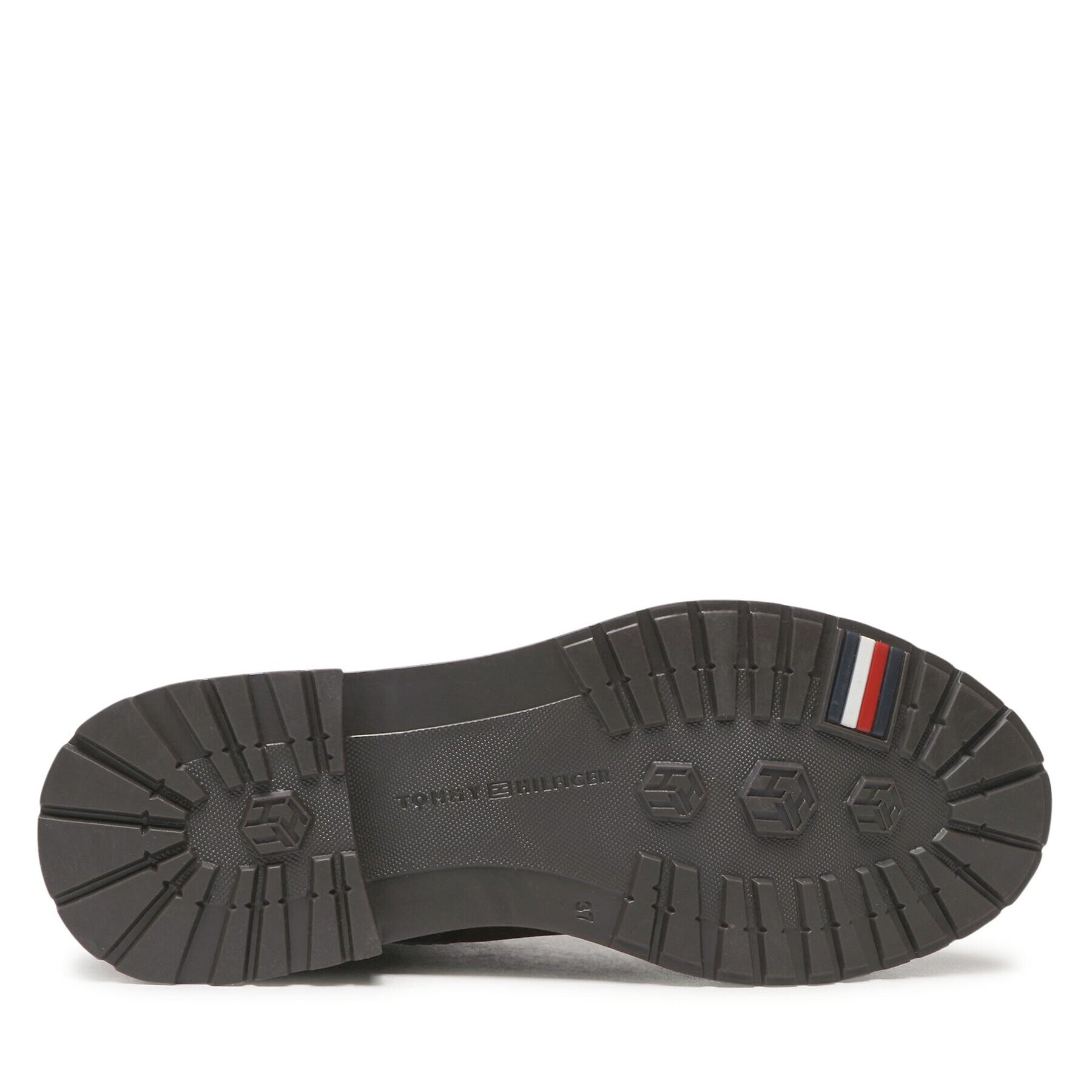 Tommy Hilfiger Ботуши Th Coin Longboot FW0FW07049 Кафяв - Pepit.bg