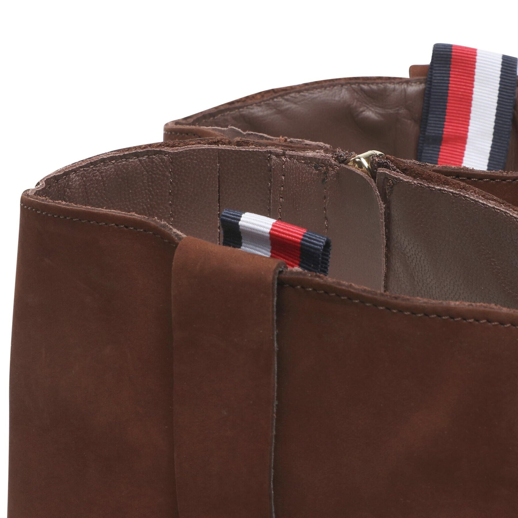 Tommy Hilfiger Ботуши Th Coin Longboot FW0FW07049 Кафяв - Pepit.bg