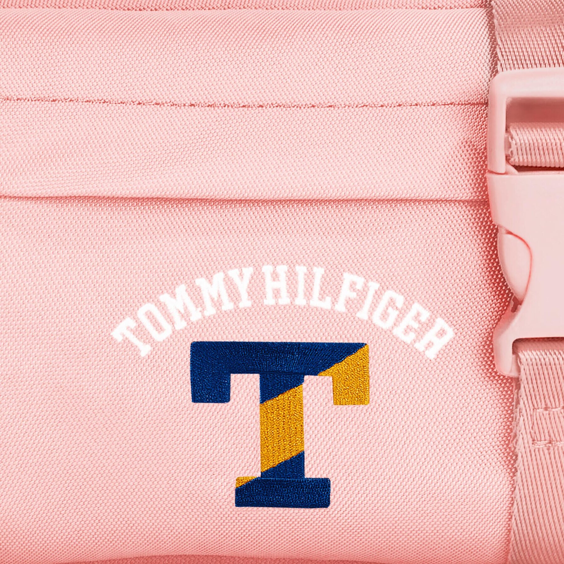 Tommy Hilfiger Чанта за кръст Colorful Varsity Bumbag AU0AU01720 Розов - Pepit.bg