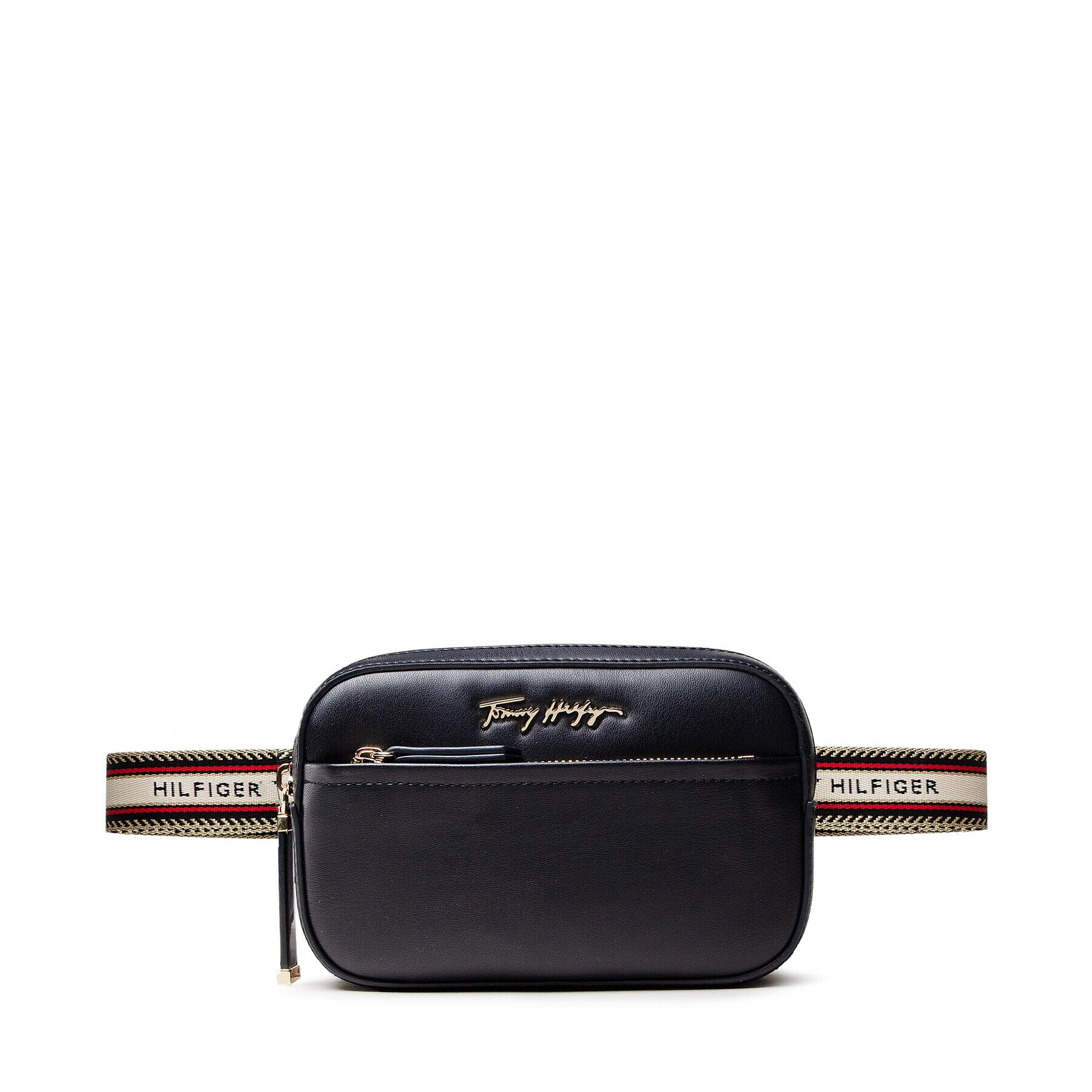 Tommy Hilfiger Чанта за кръст Iconic Tommy Bumbag AW0AW10223 Тъмносин - Pepit.bg