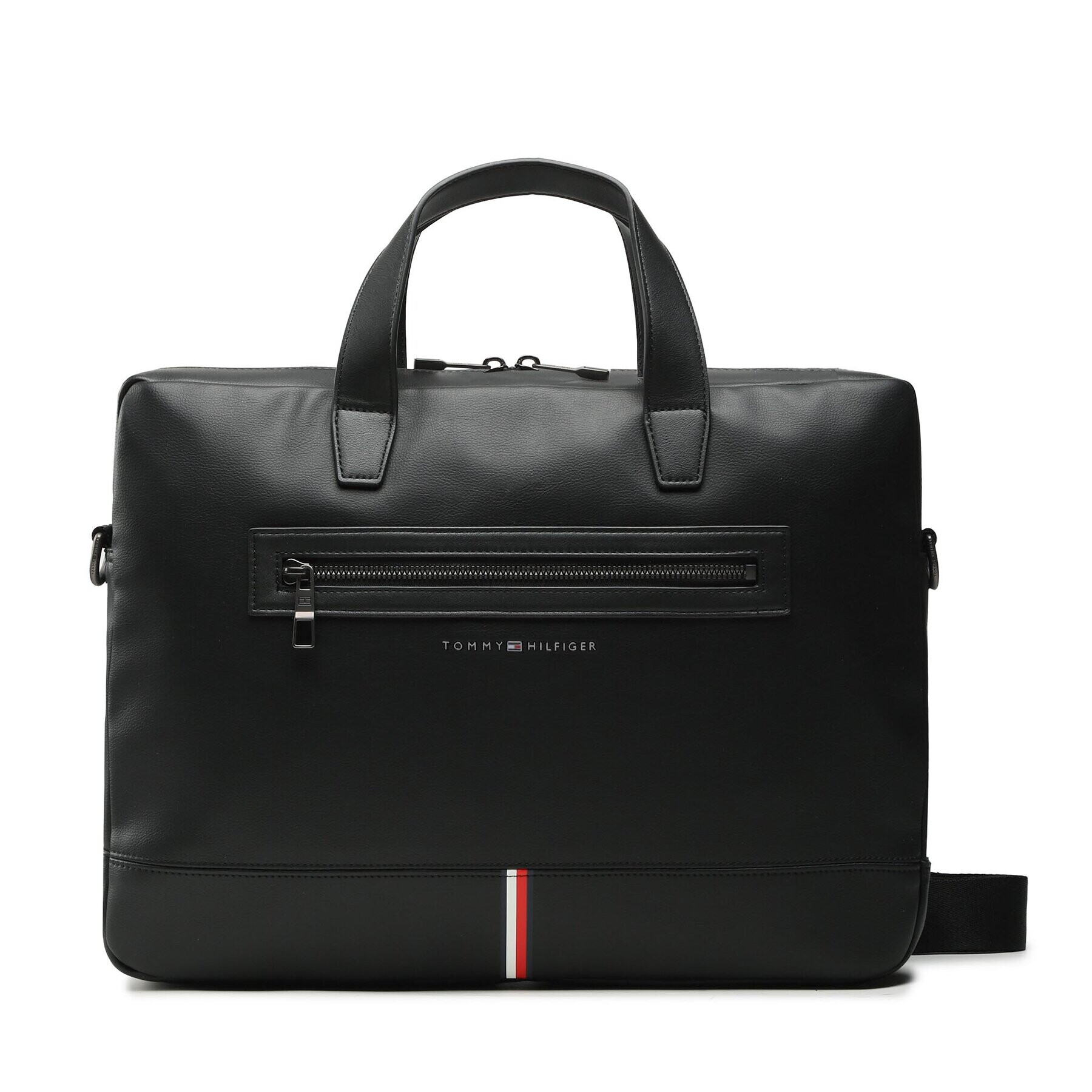 Tommy Hilfiger Чанта за лаптоп Corporate Computer Bag AM0AM10928 Черен - Pepit.bg