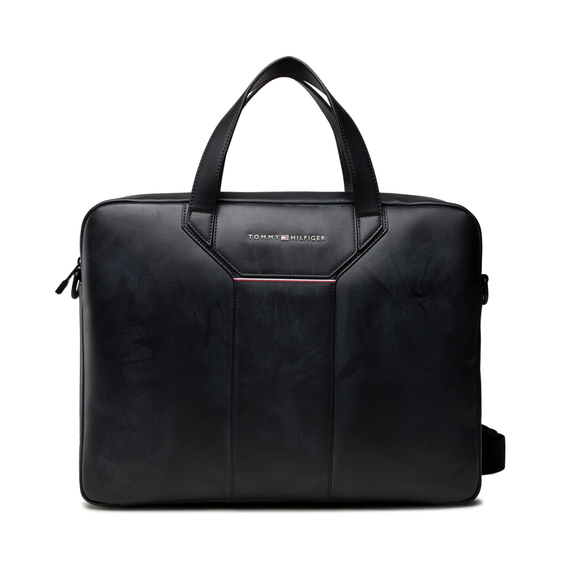 Tommy Hilfiger Чанта за лаптоп Th Commuter Computer Bag AM0AM07556 Черен - Pepit.bg