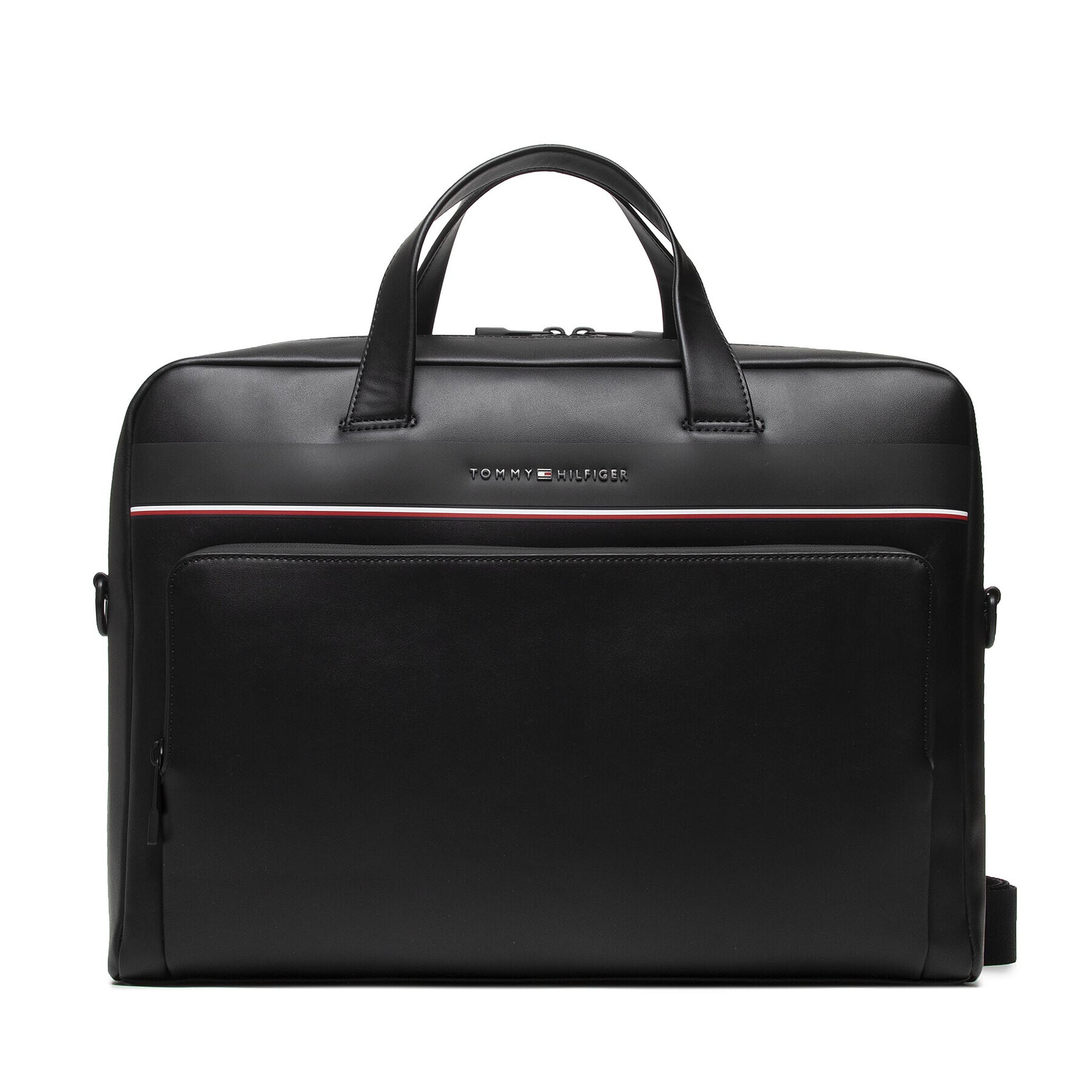 Tommy Hilfiger Чанта за лаптоп Th Commuter Computer Bag AM0AM08109 Черен - Pepit.bg
