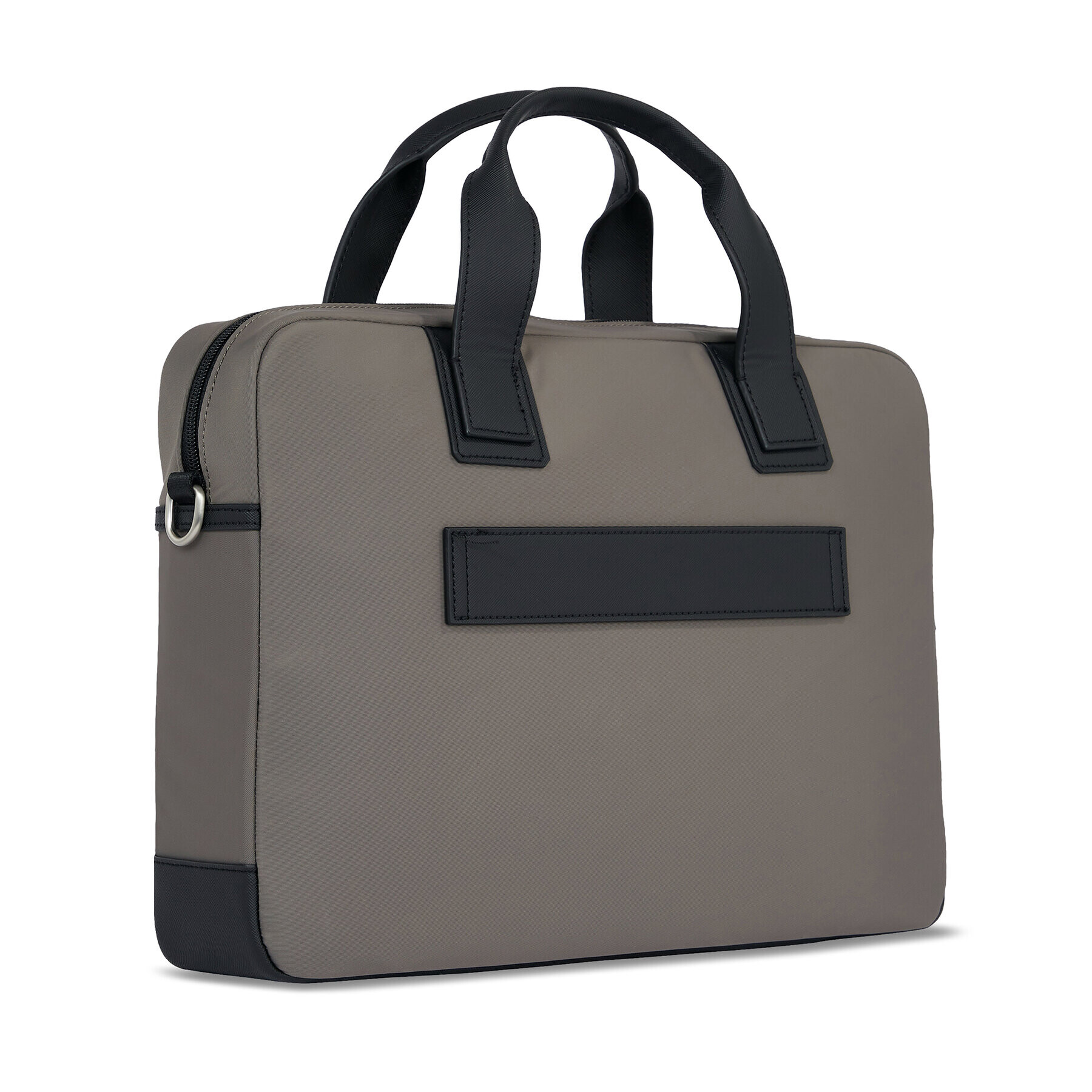Tommy Hilfiger Чанта за лаптоп Th Elevated Nylon Computer Bag AM0AM11574 Сив - Pepit.bg