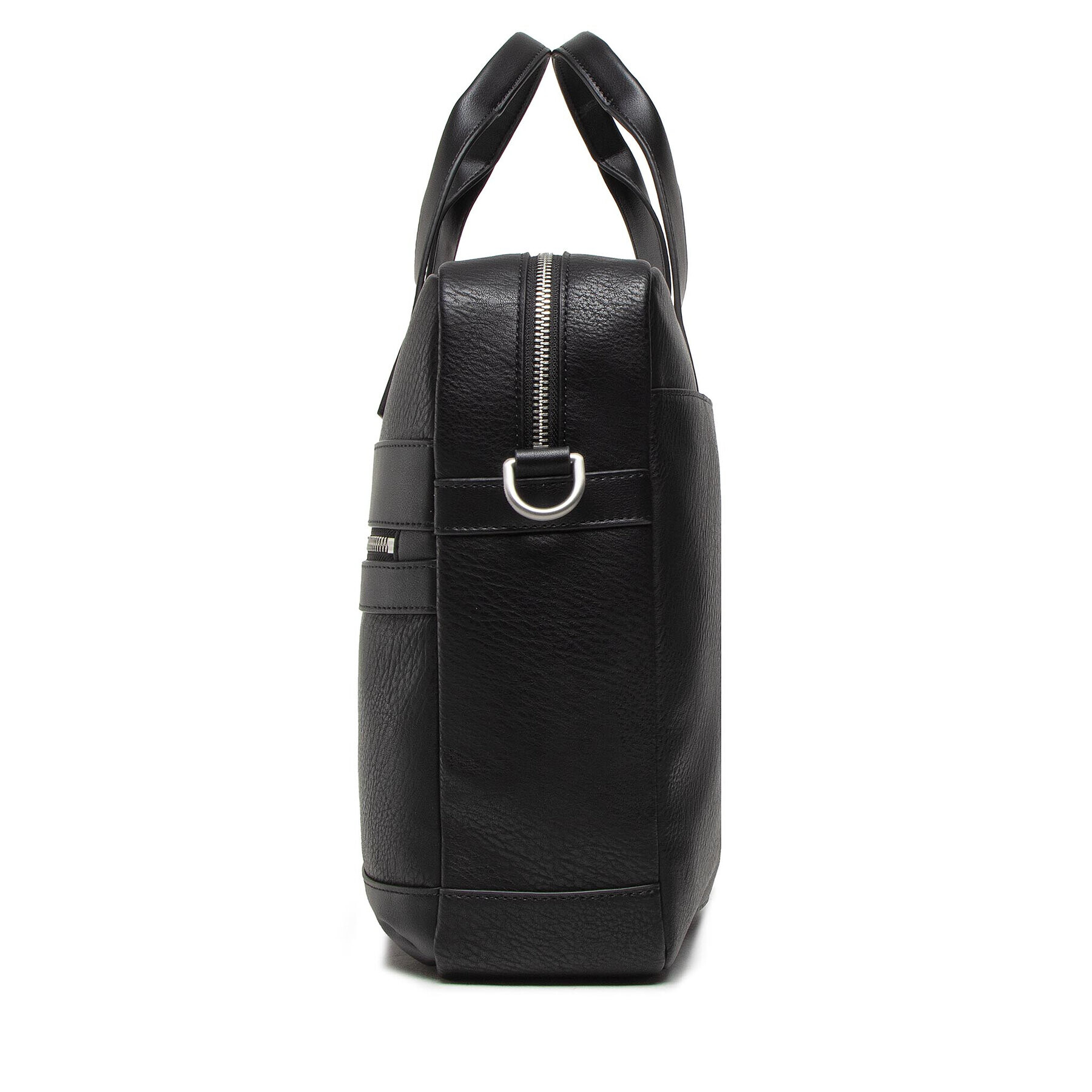 Tommy Hilfiger Чанта за лаптоп Th Transit Pu Computer Messenger AM0AM10305 Черен - Pepit.bg