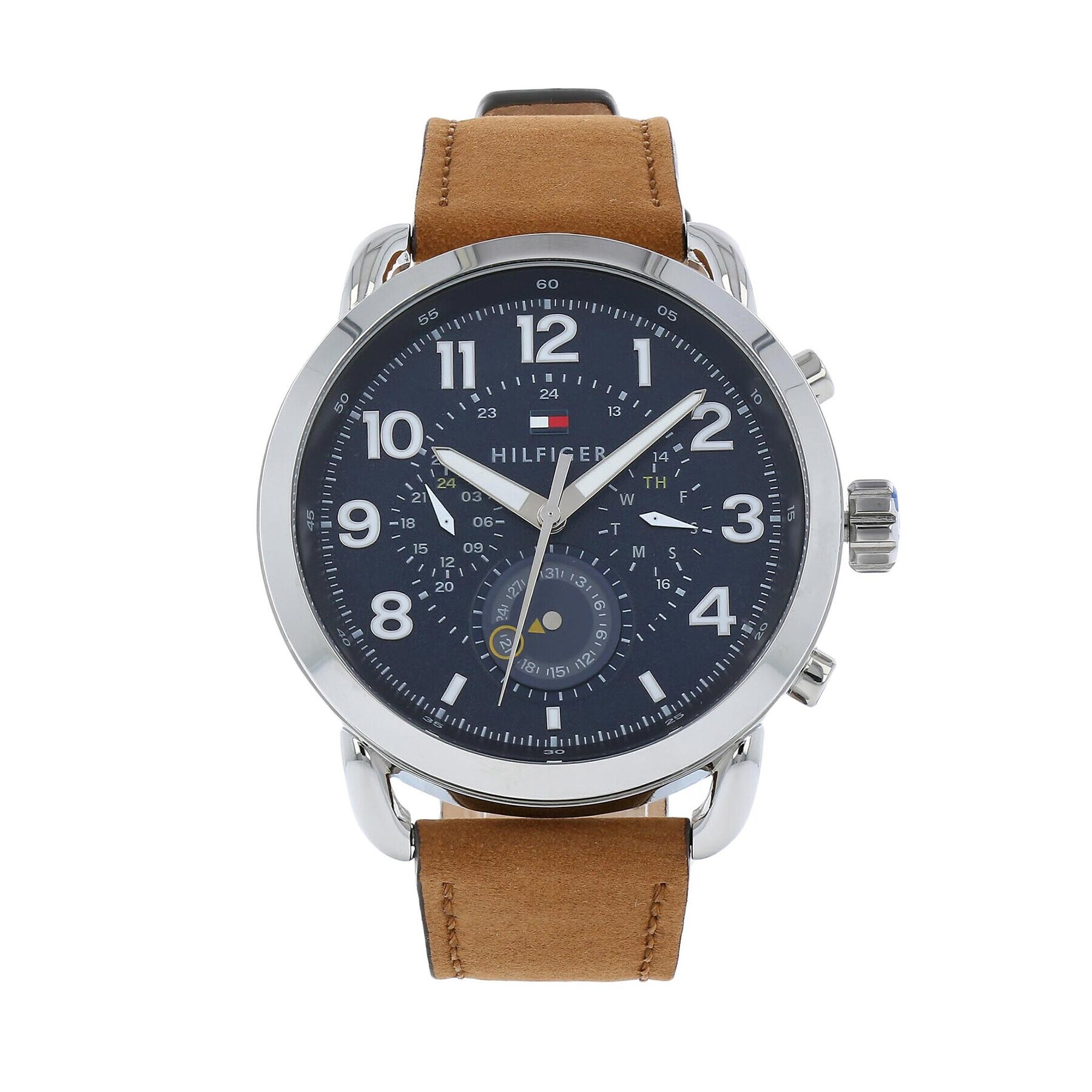 Tommy Hilfiger Часовник Briggs TH1791424 Кафяв - Pepit.bg