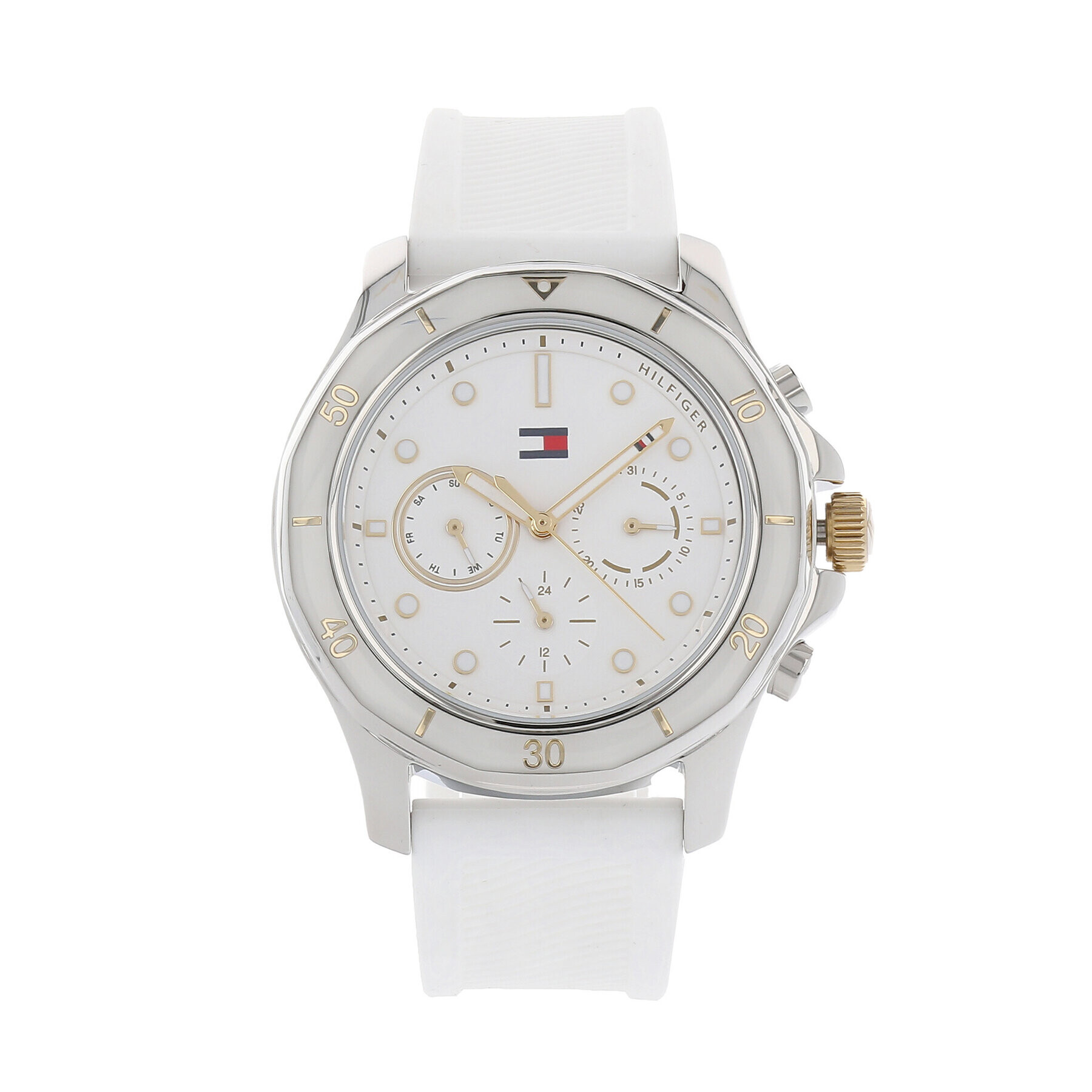 Tommy Hilfiger Часовник Brooklyn 1782568 Бял - Pepit.bg