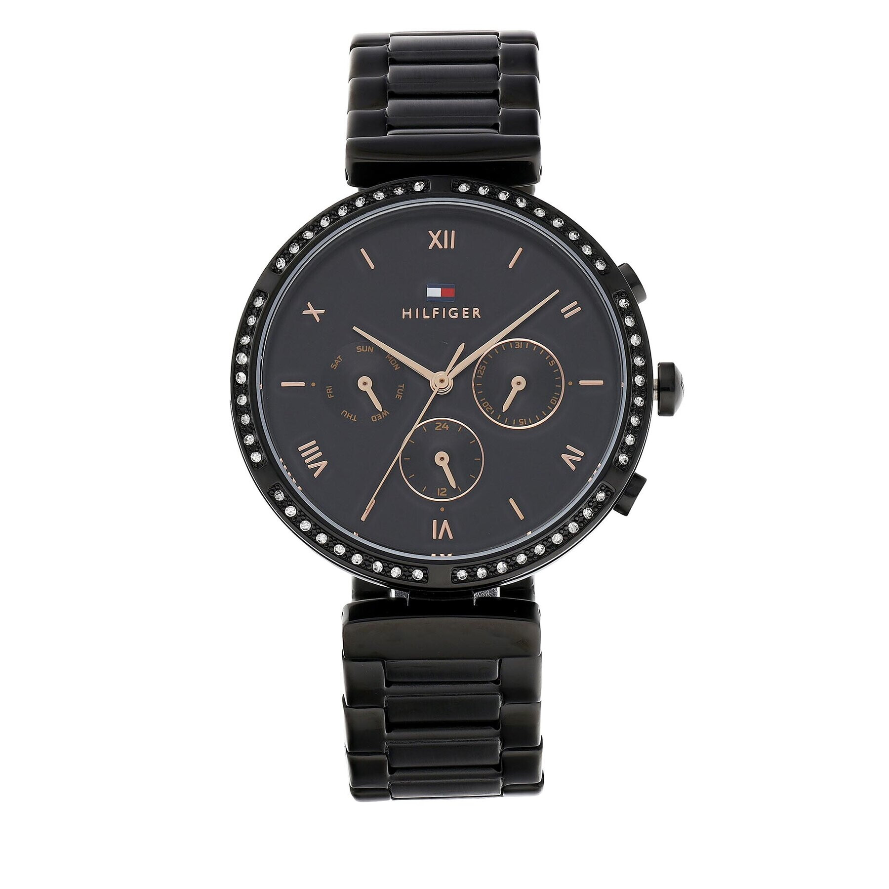 Tommy Hilfiger Часовник Luna 1782390 Черен - Pepit.bg