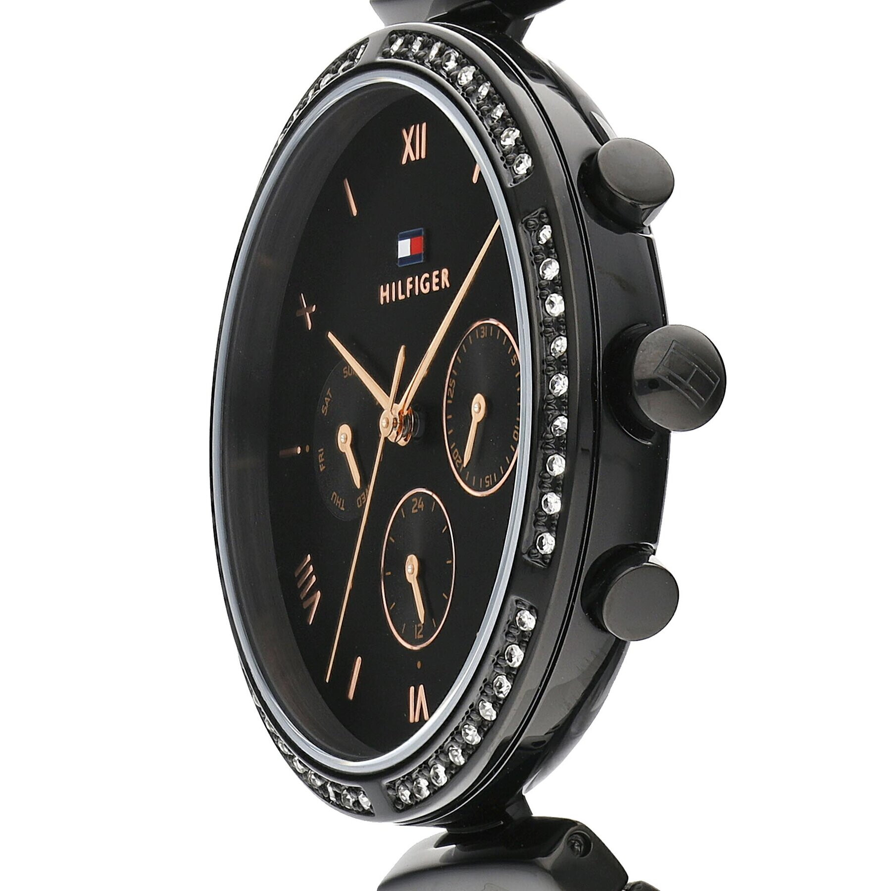 Tommy Hilfiger Часовник Luna 1782390 Черен - Pepit.bg
