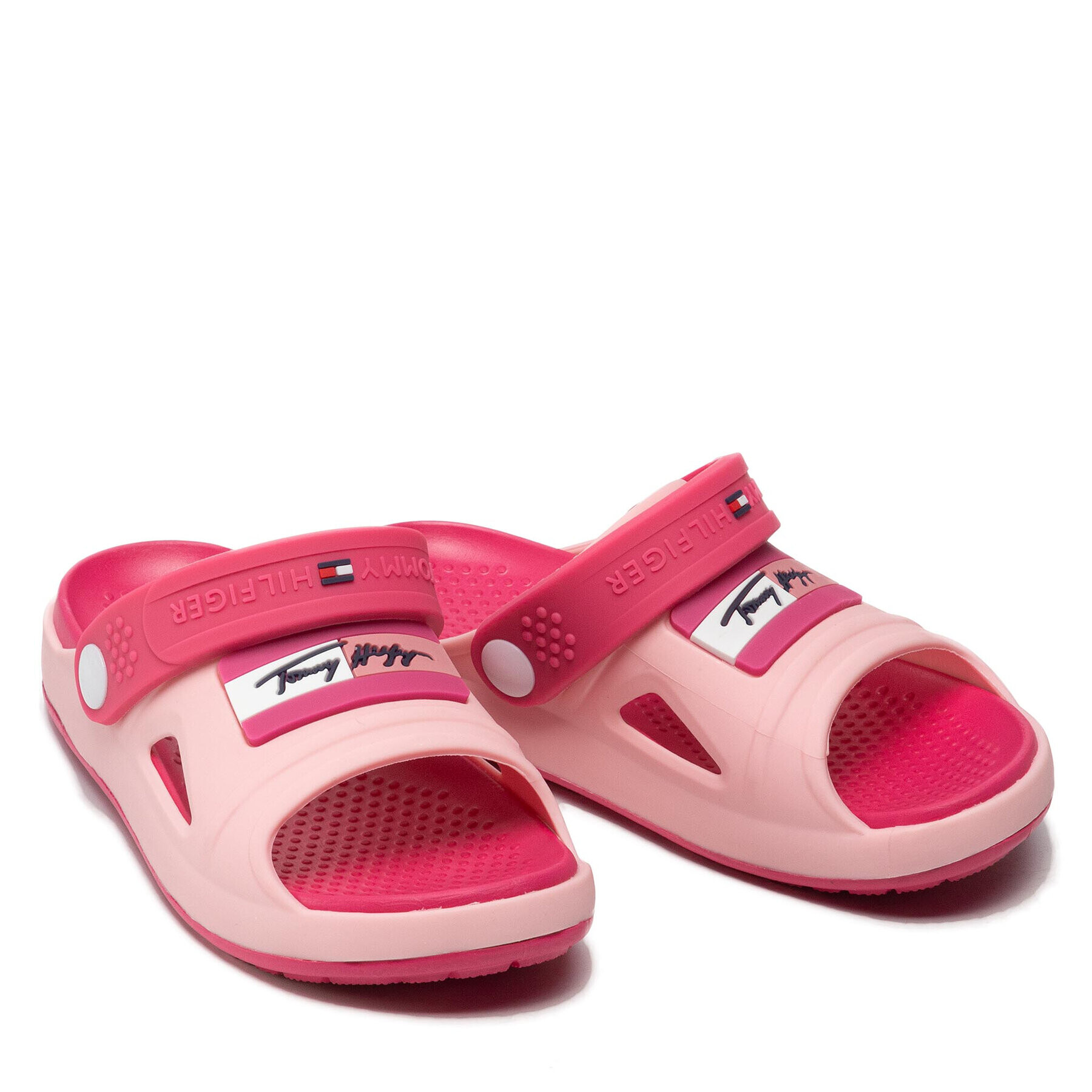 Tommy Hilfiger Чехли Comfy Sandal T1A2-32189-0083 S Розов - Pepit.bg