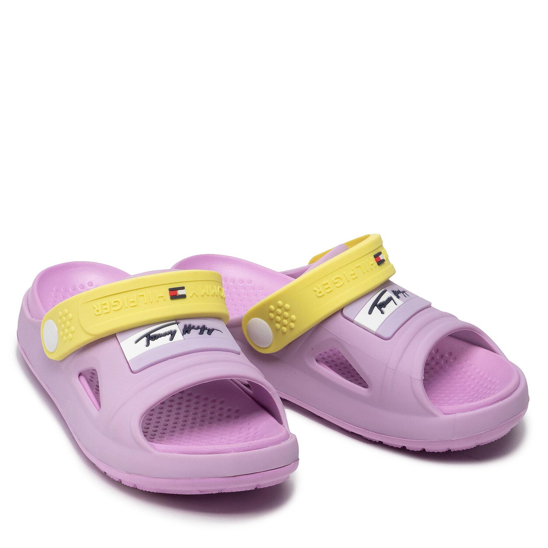 Tommy Hilfiger Чехли Comfy Sandal T1A2-32189-0083 S Виолетов - Pepit.bg