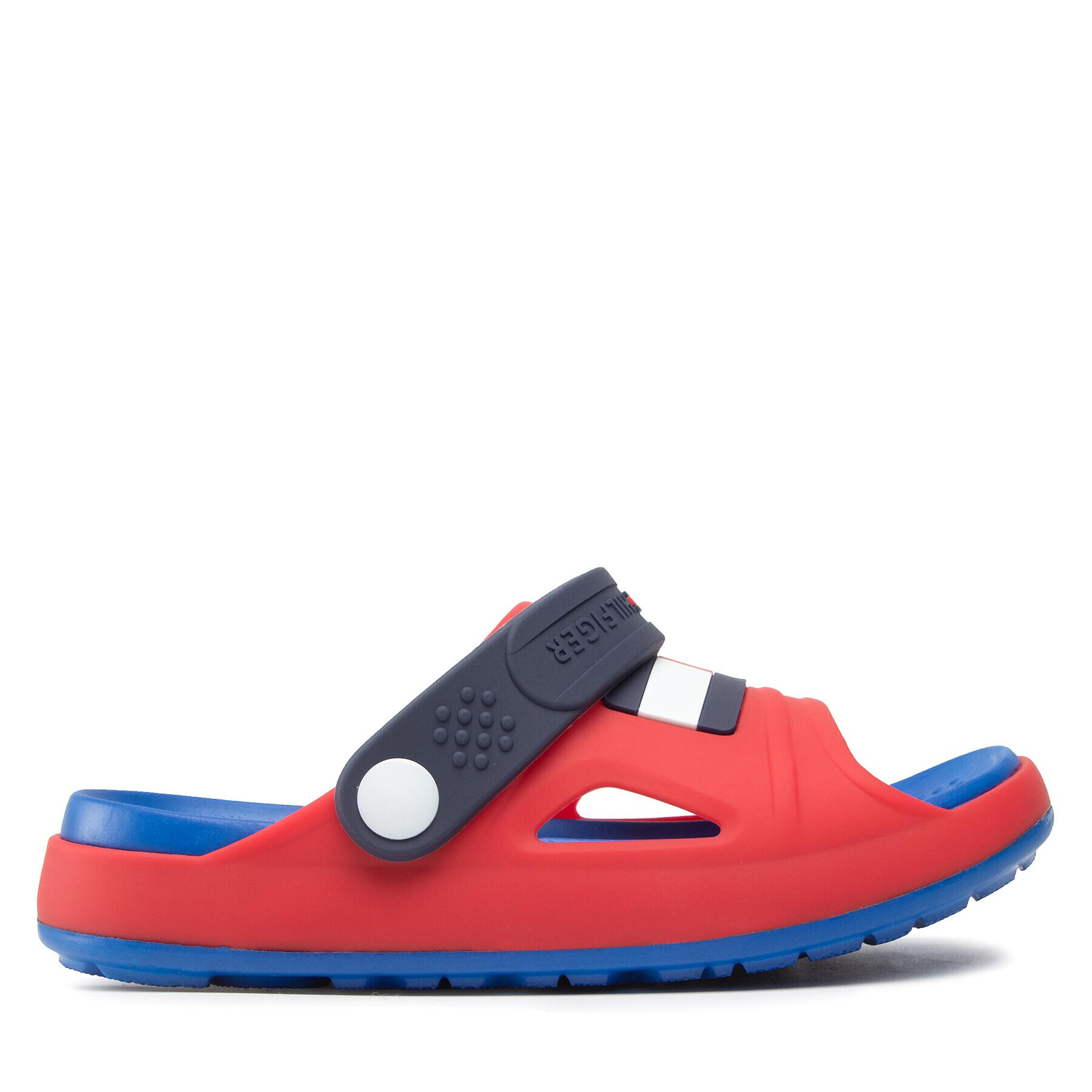 Tommy Hilfiger Чехли Comfy Sandal T1B2-32262-0083 S Червен - Pepit.bg