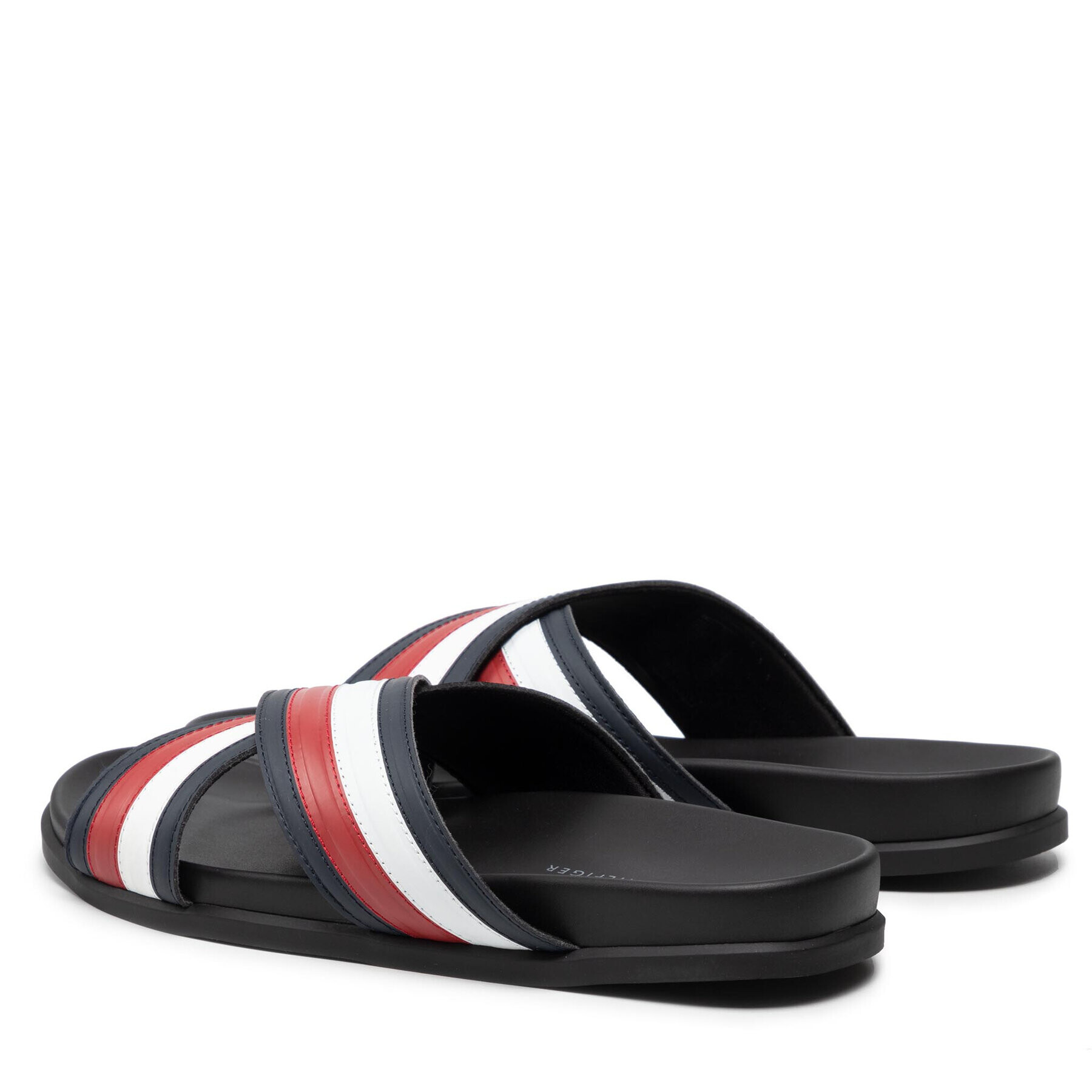 Tommy Hilfiger Чехли Elevated Corporate Sandal FM0FM03971 Тъмносин - Pepit.bg