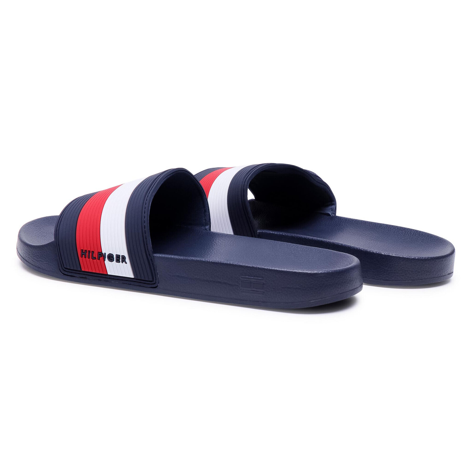 Tommy Hilfiger Чехли Essential Coraporate Pool Slide FM0FM03375 Тъмносин - Pepit.bg