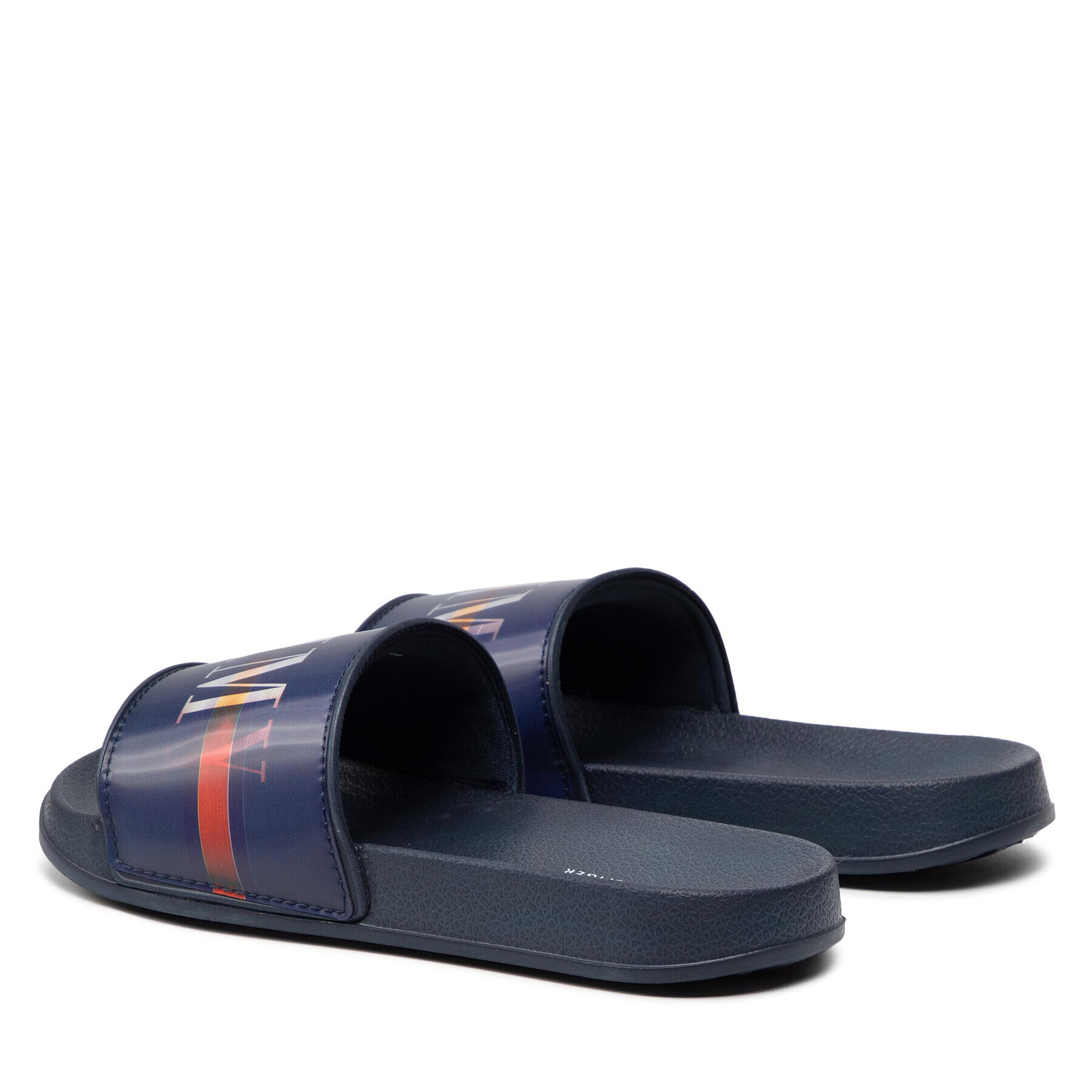 Tommy Hilfiger Чехли Holographic Pool Slide T3B0-32276-1172 S Тъмносин - Pepit.bg