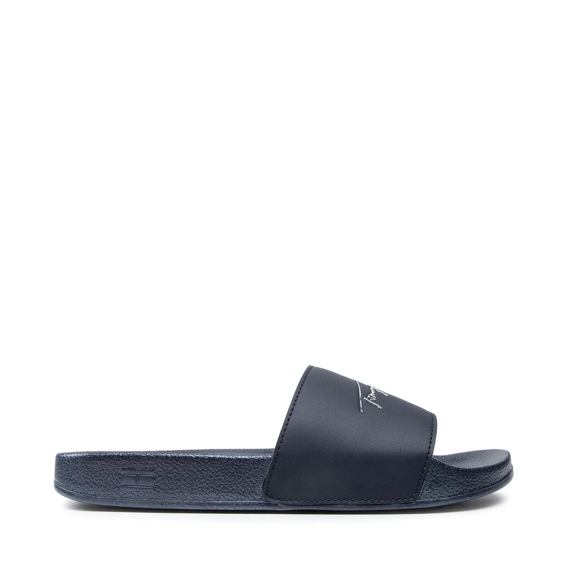 Tommy Hilfiger Чехли Metallic Pool Slide FW0FW05760 Тъмносин - Pepit.bg