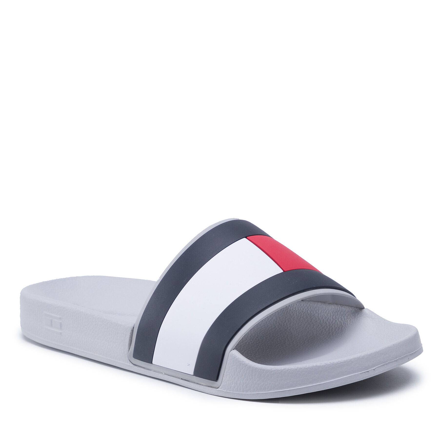 Tommy Hilfiger Чехли Rubber Th Flag Pool Slide FM0FM04263 Бял - Pepit.bg