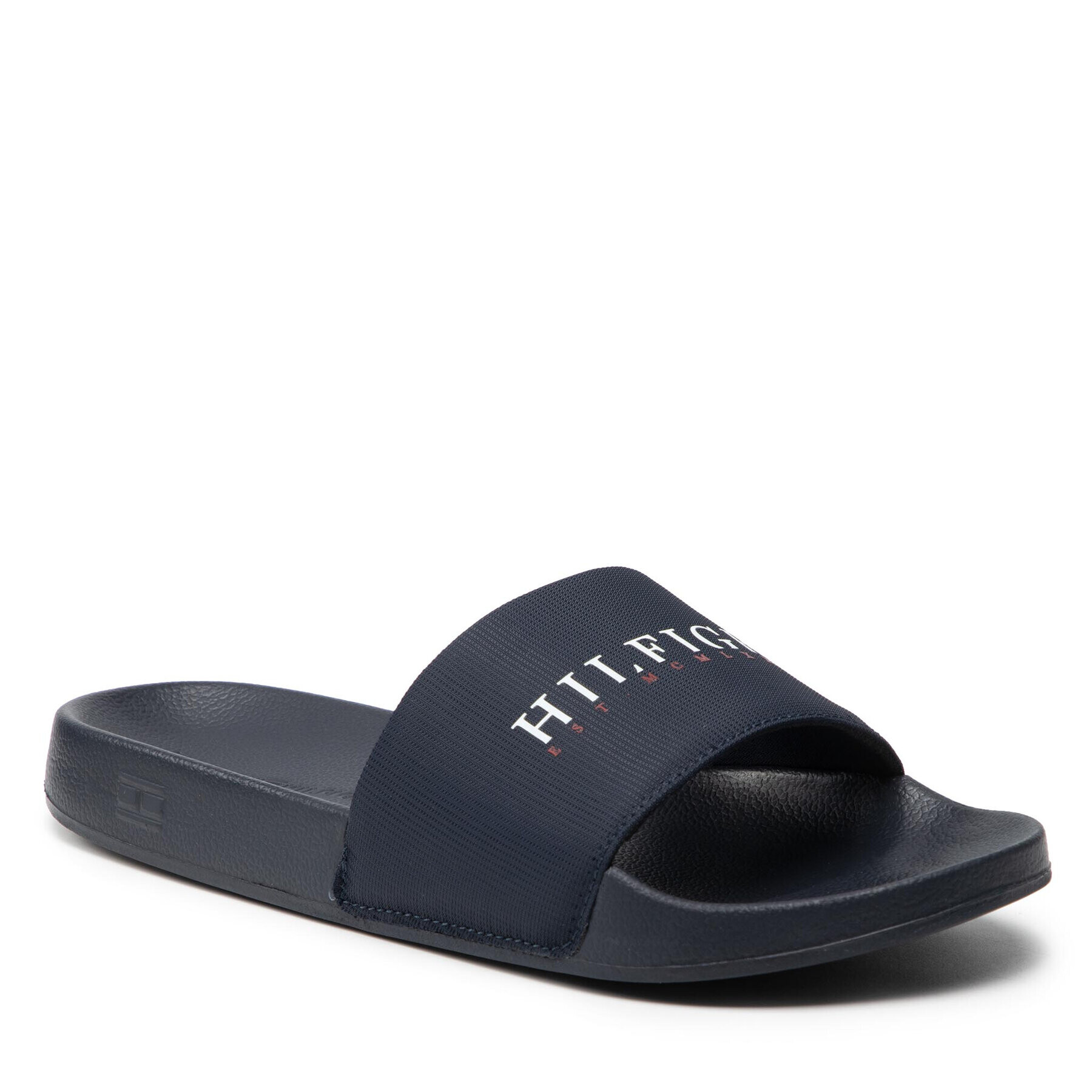 Tommy Hilfiger Чехли Seasonal Hilfiger Pool Slide FM0FM03886 Тъмносин - Pepit.bg