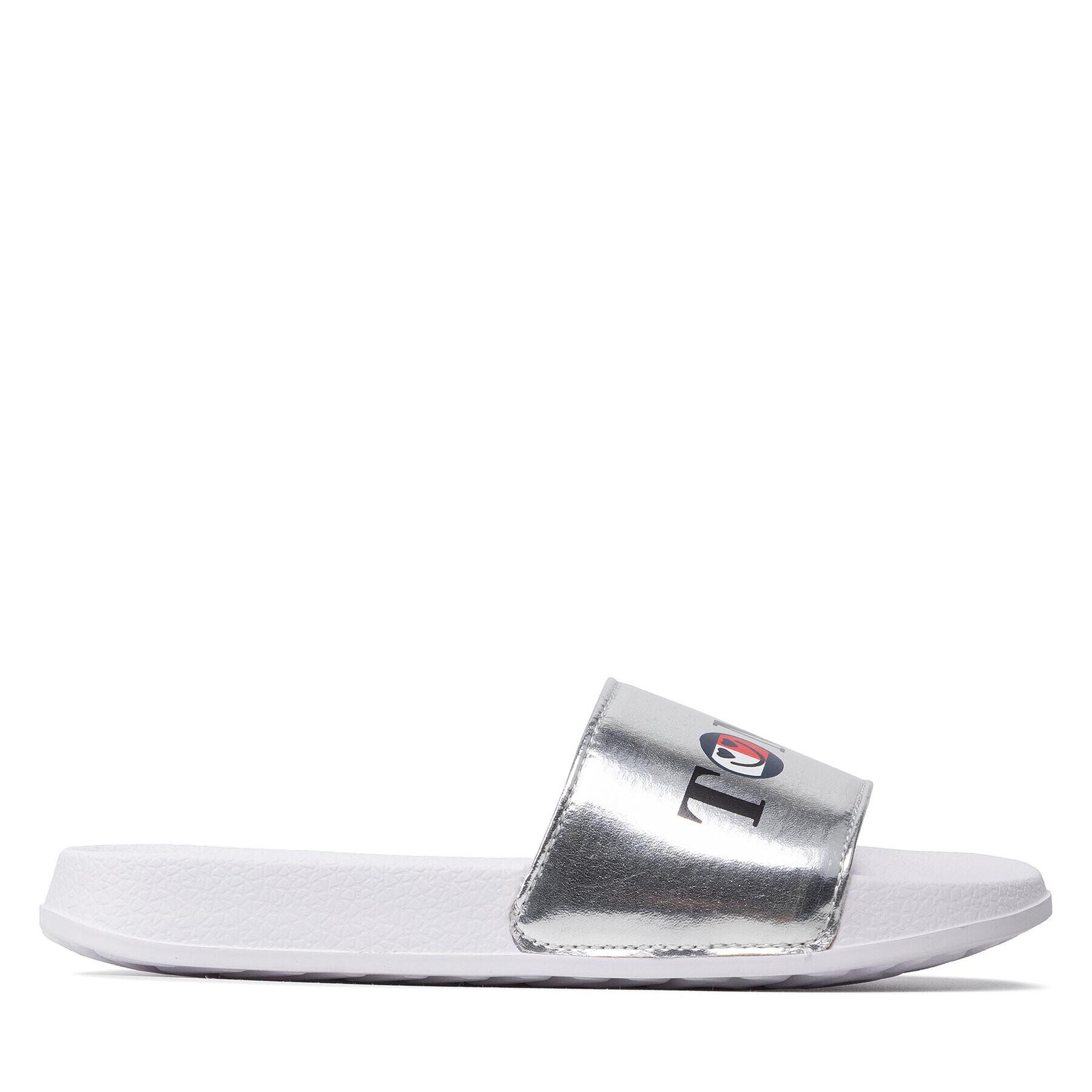 Tommy Hilfiger Чехли Smile Print Pool Slide T3A0-32194-1367 M Сребрист - Pepit.bg