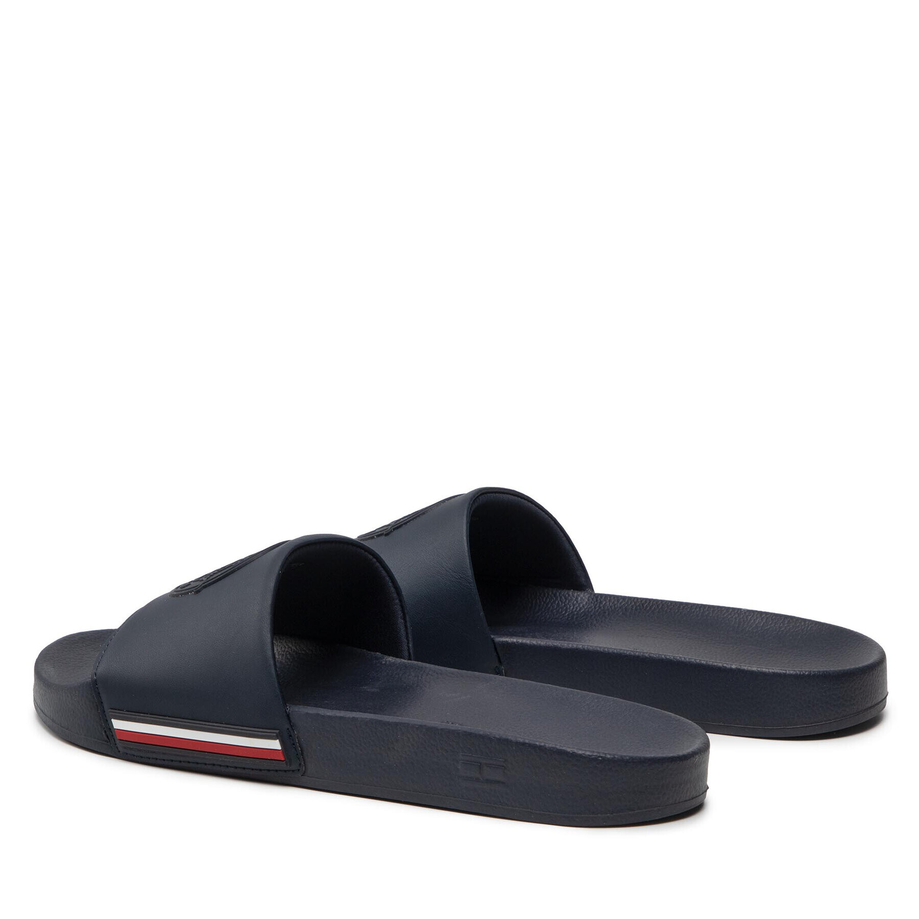 Tommy Hilfiger Чехли Th Established Pool Slide FM0FM03976 Тъмносин - Pepit.bg