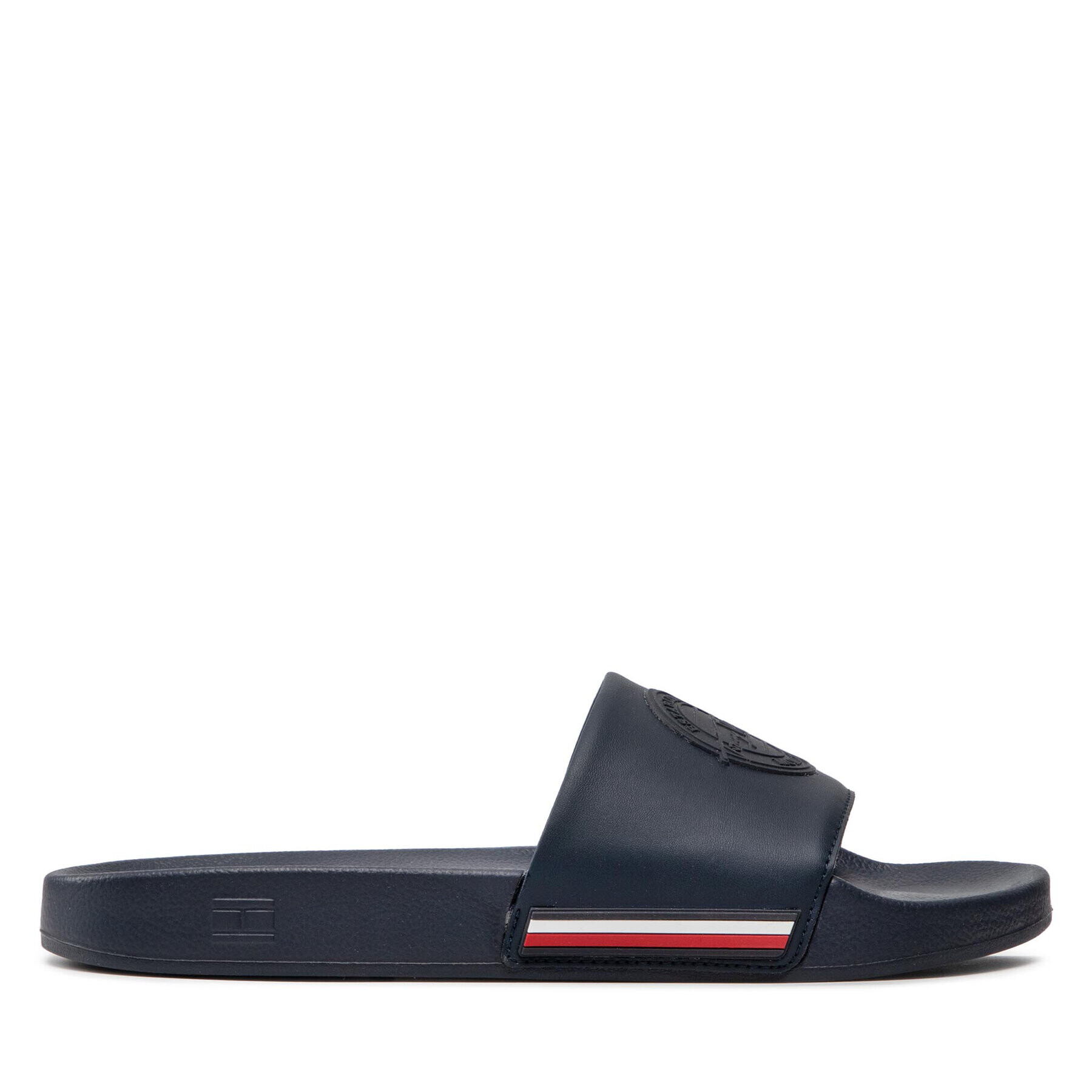 Tommy Hilfiger Чехли Th Established Pool Slide FM0FM03976 Тъмносин - Pepit.bg