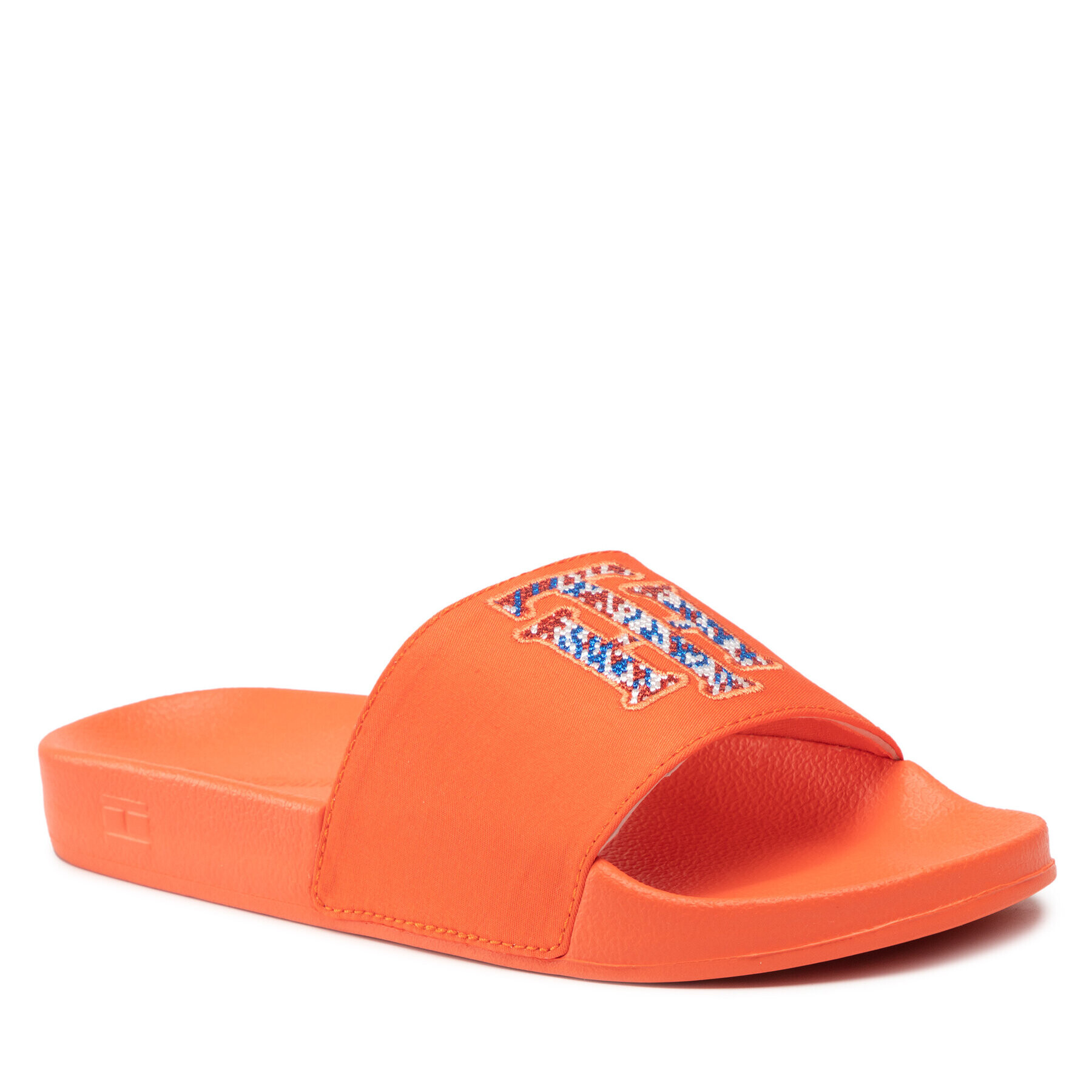 Tommy Hilfiger Чехли Th Logo Pool Slide FW0FW06420 Оранжев - Pepit.bg