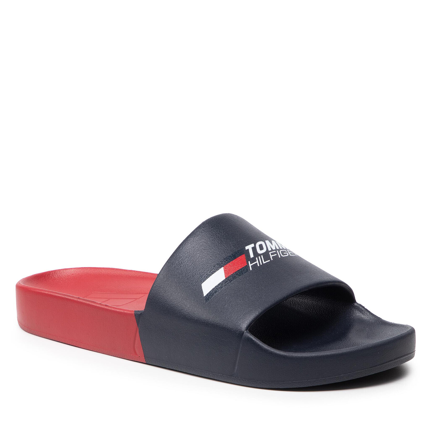 Tommy Hilfiger Чехли Ts Poolslide 3 Mix FD0FD00039 Тъмносин - Pepit.bg