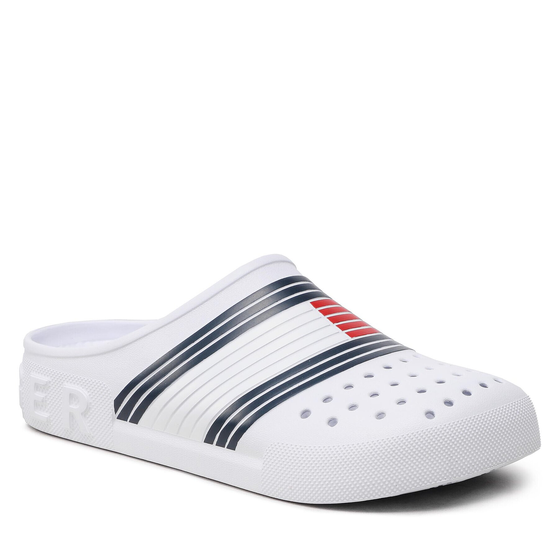 Tommy Hilfiger Чехли Comfortable Eva Hilfiger Mule FM0FM04467 Бял - Pepit.bg