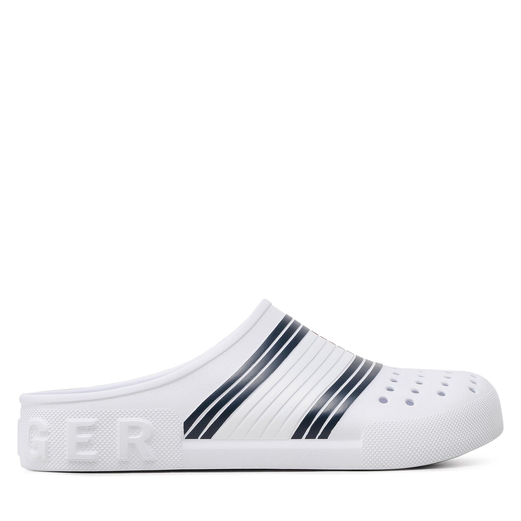 Tommy Hilfiger Чехли Comfortable Eva Hilfiger Mule FM0FM04467 Бял - Pepit.bg