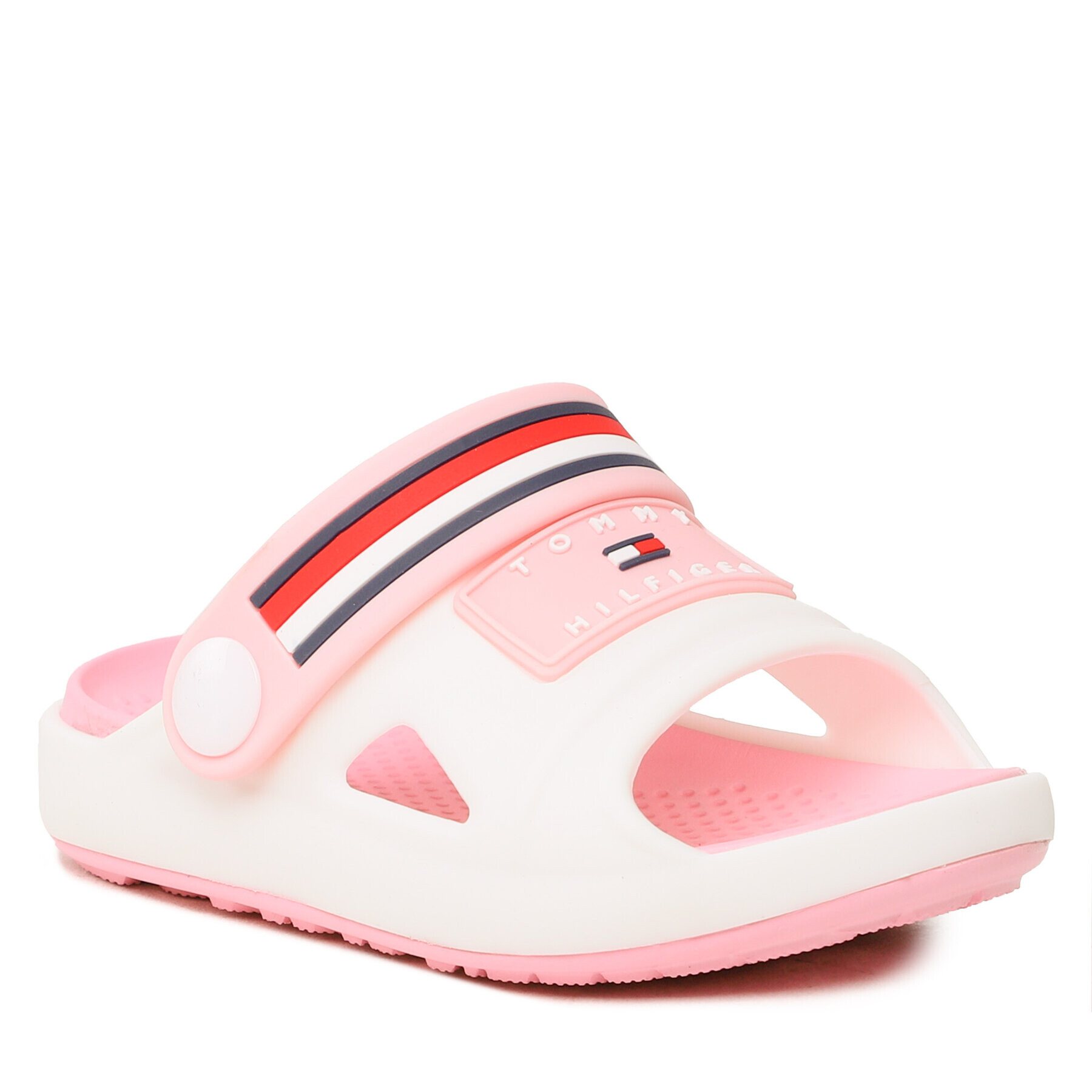 Tommy Hilfiger Чехли Comfy Sandal T1A2-32779-0083 M Бял - Pepit.bg