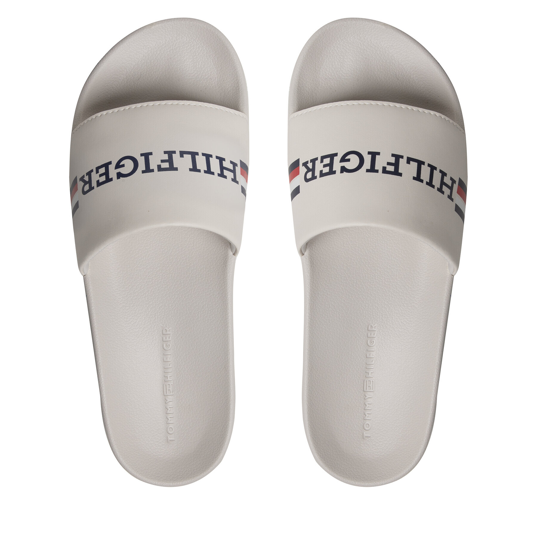 Tommy Hilfiger Чехли Corporate Flag Pool Slide FM0FM04613 Бял - Pepit.bg