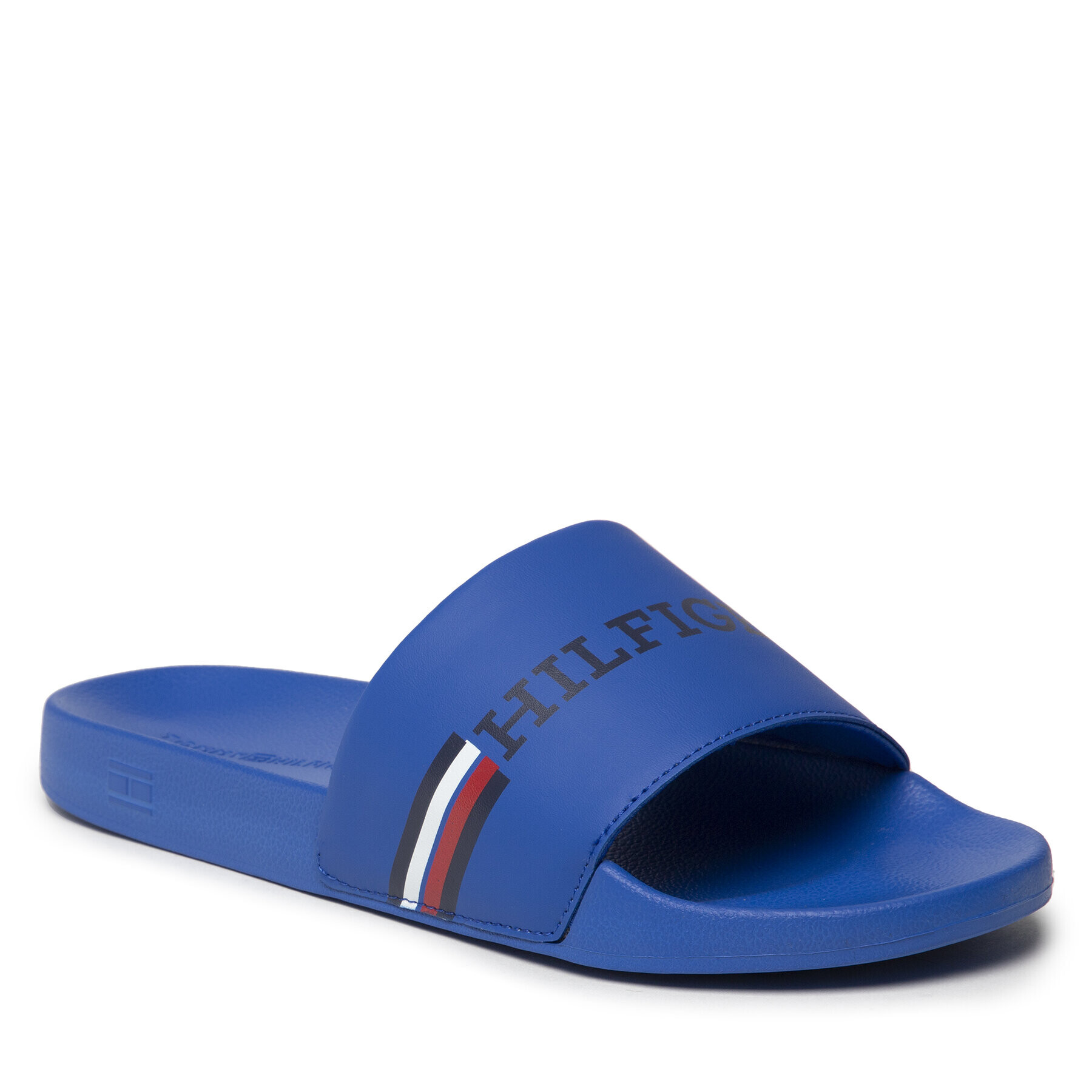 Tommy Hilfiger Чехли Corporate Flag Pool Slide FM0FM04613 Син - Pepit.bg