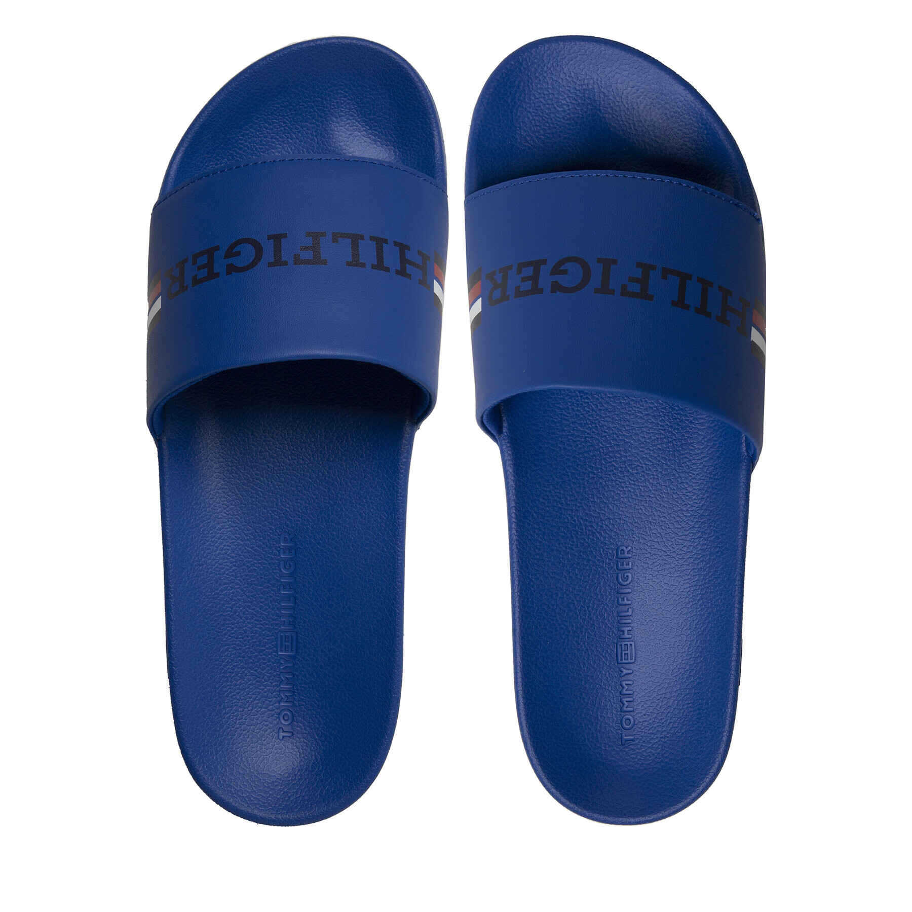 Tommy Hilfiger Чехли Corporate Flag Pool Slide FM0FM04613 Син - Pepit.bg