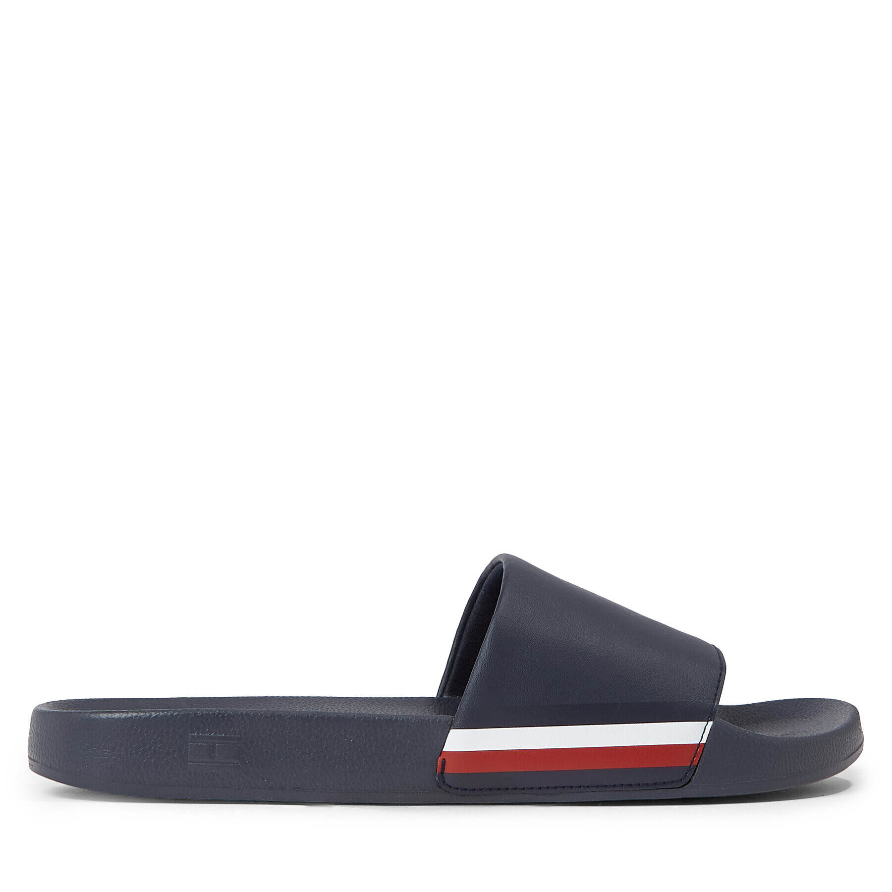 Tommy Hilfiger Чехли Corporate Hilfiger Pool Slide FM0FM04853 Син - Pepit.bg
