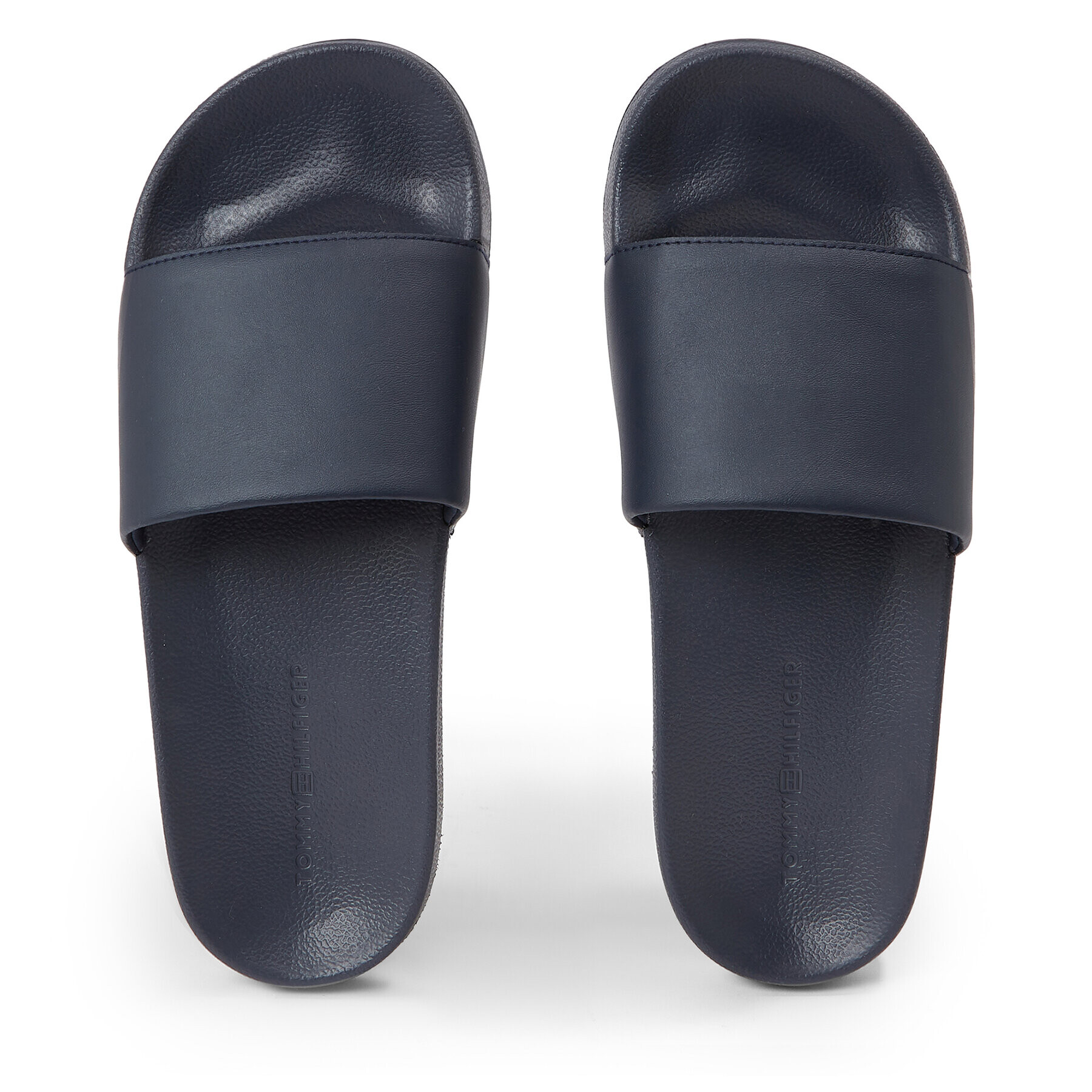 Tommy Hilfiger Чехли Corporate Hilfiger Pool Slide FM0FM04853 Син - Pepit.bg