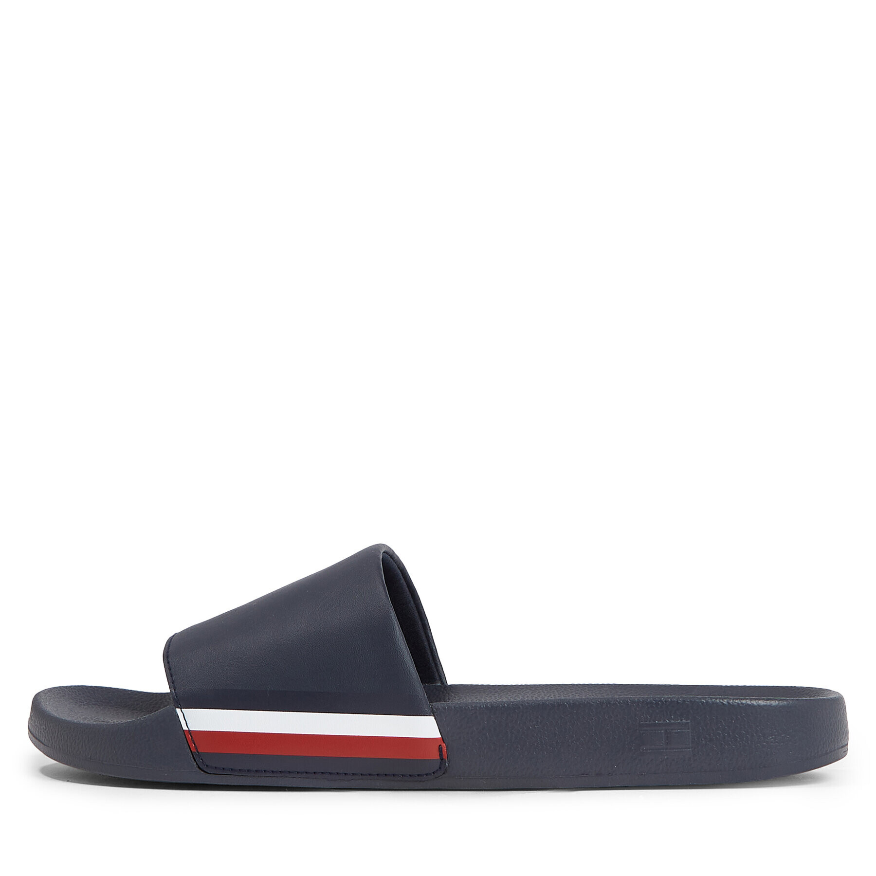 Tommy Hilfiger Чехли Corporate Hilfiger Pool Slide FM0FM04853 Син - Pepit.bg