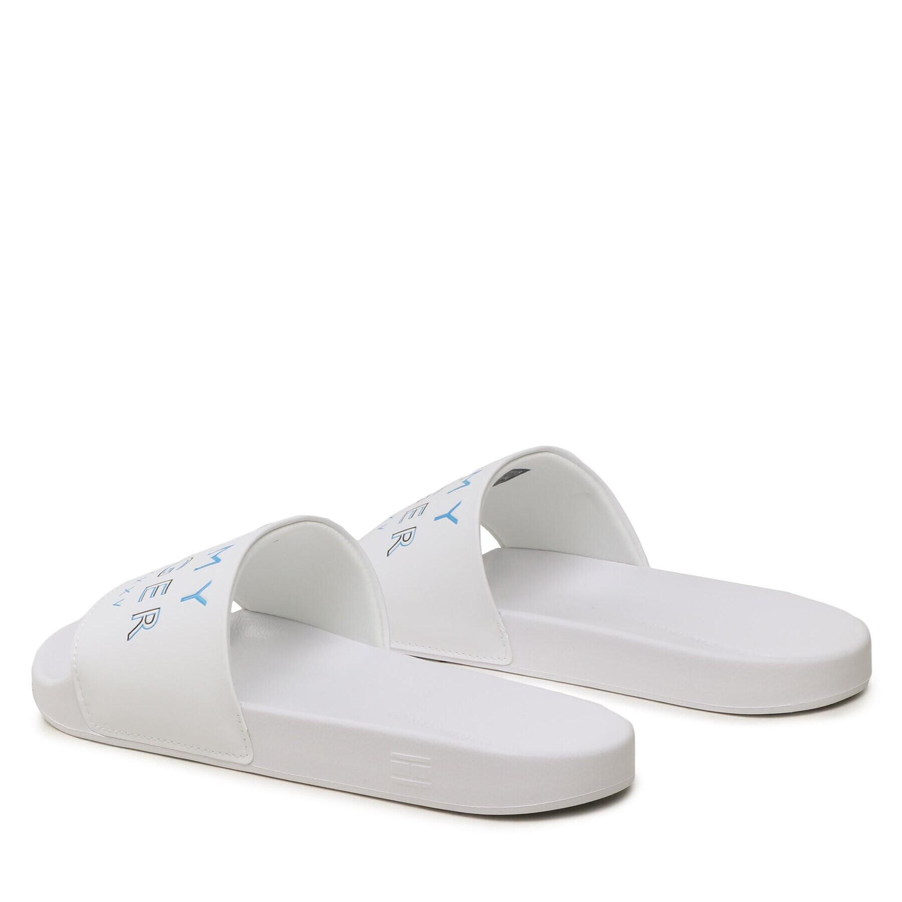 Tommy Hilfiger Чехли Embossed Pool Slide FM0FM04463 Бял - Pepit.bg