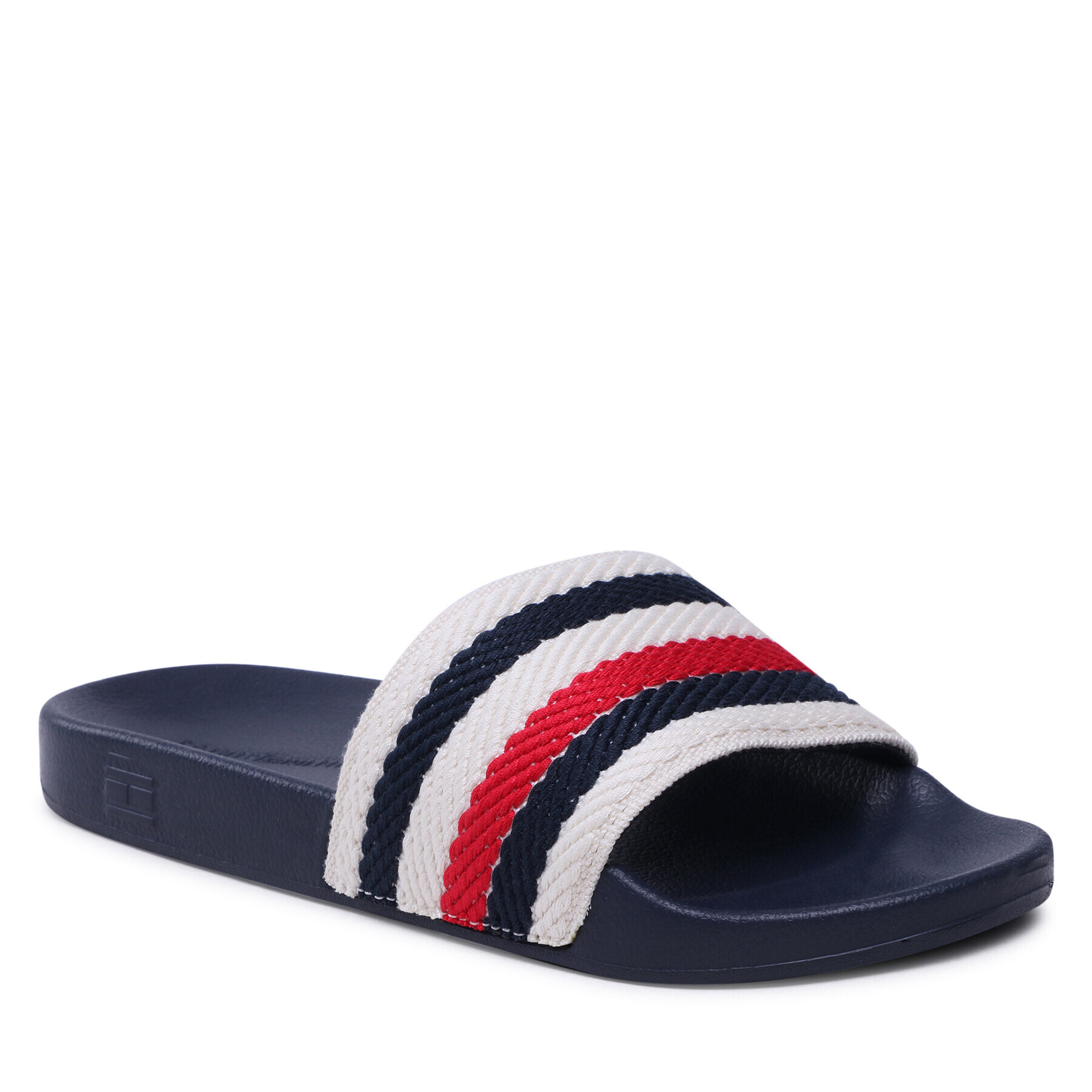 Tommy Hilfiger Чехли Essential Pool Slide FW0FW07151 Екрю - Pepit.bg