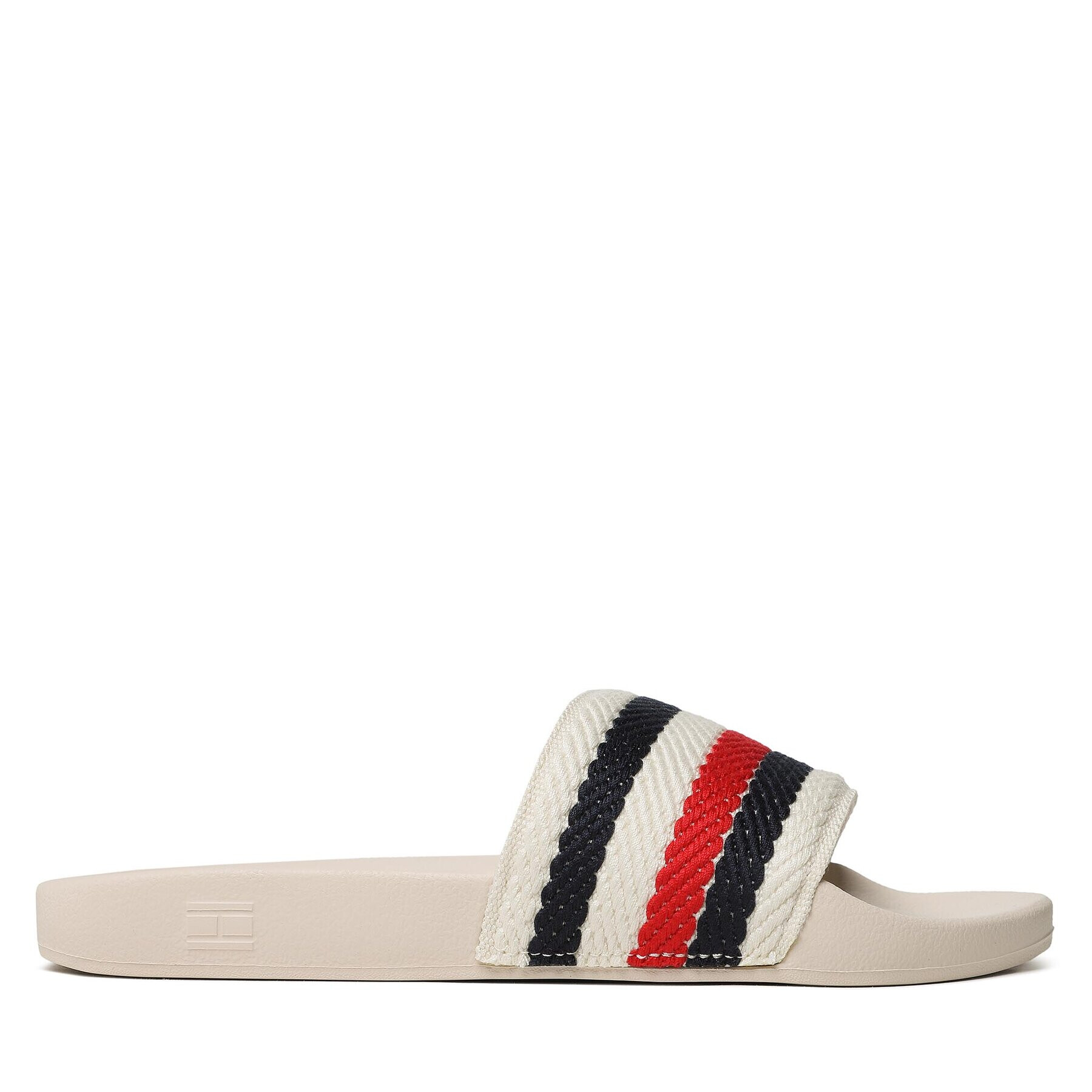 Tommy Hilfiger Чехли Essential Pool Slide FW0FW07151 Екрю - Pepit.bg