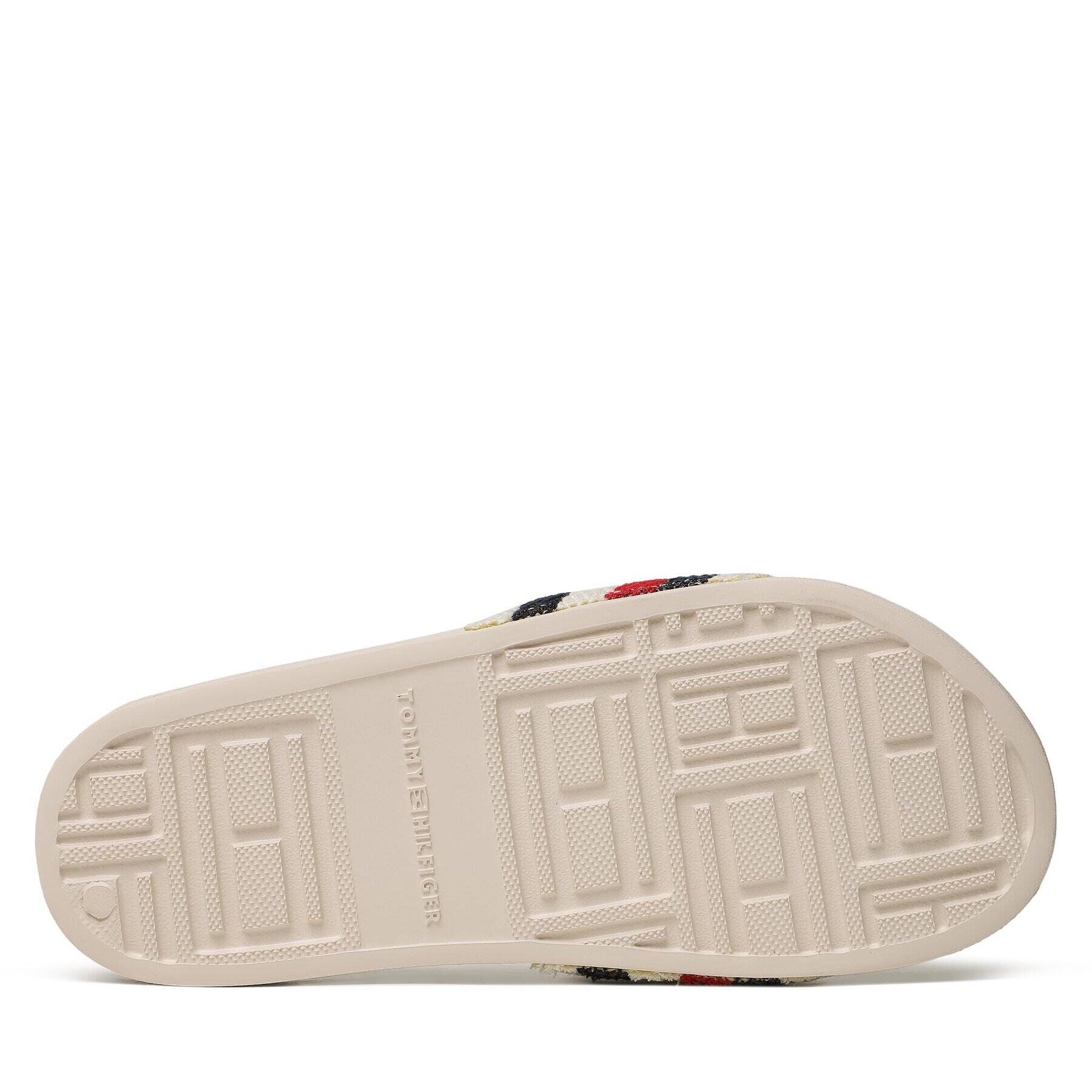 Tommy Hilfiger Чехли Essential Pool Slide FW0FW07151 Екрю - Pepit.bg