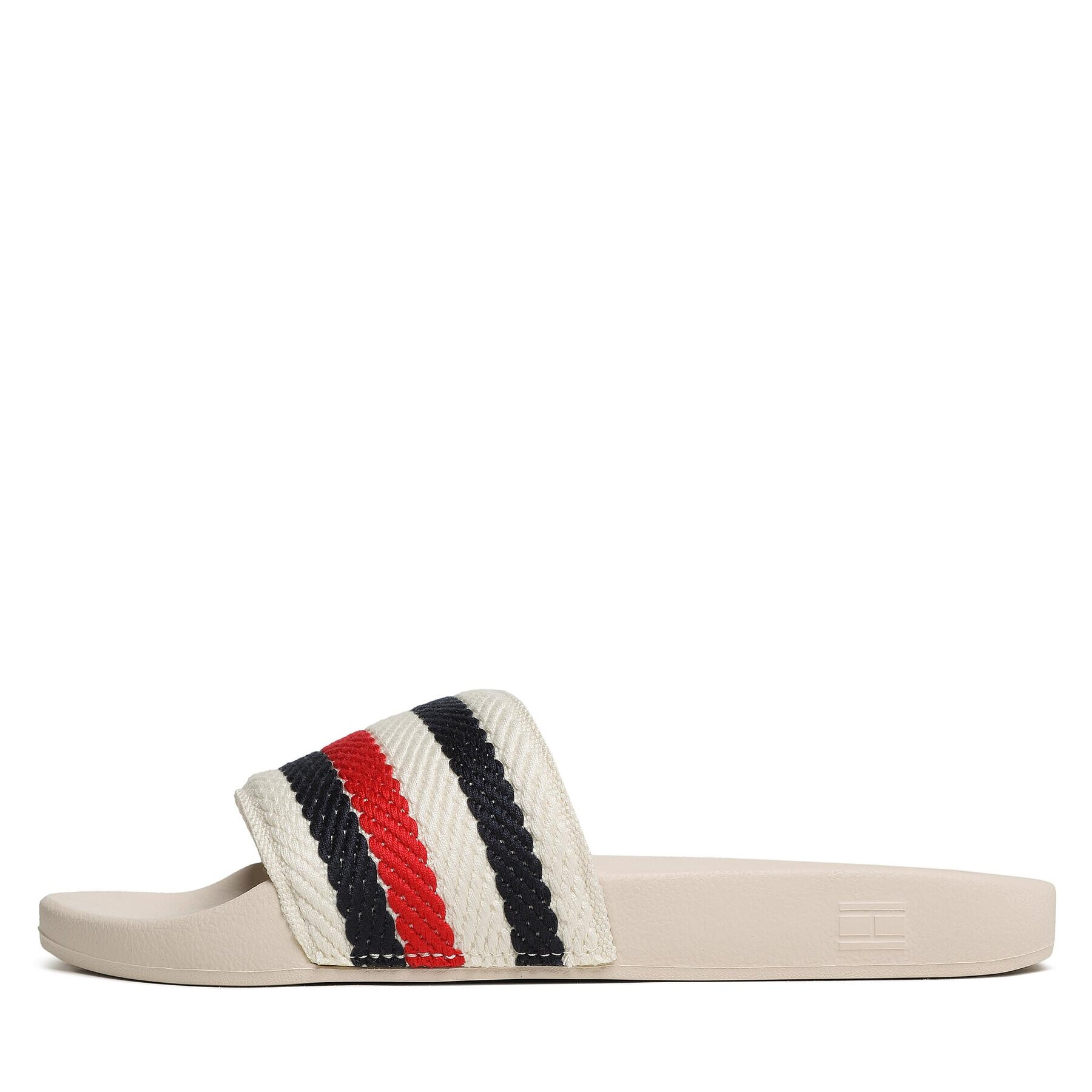 Tommy Hilfiger Чехли Essential Pool Slide FW0FW07151 Екрю - Pepit.bg