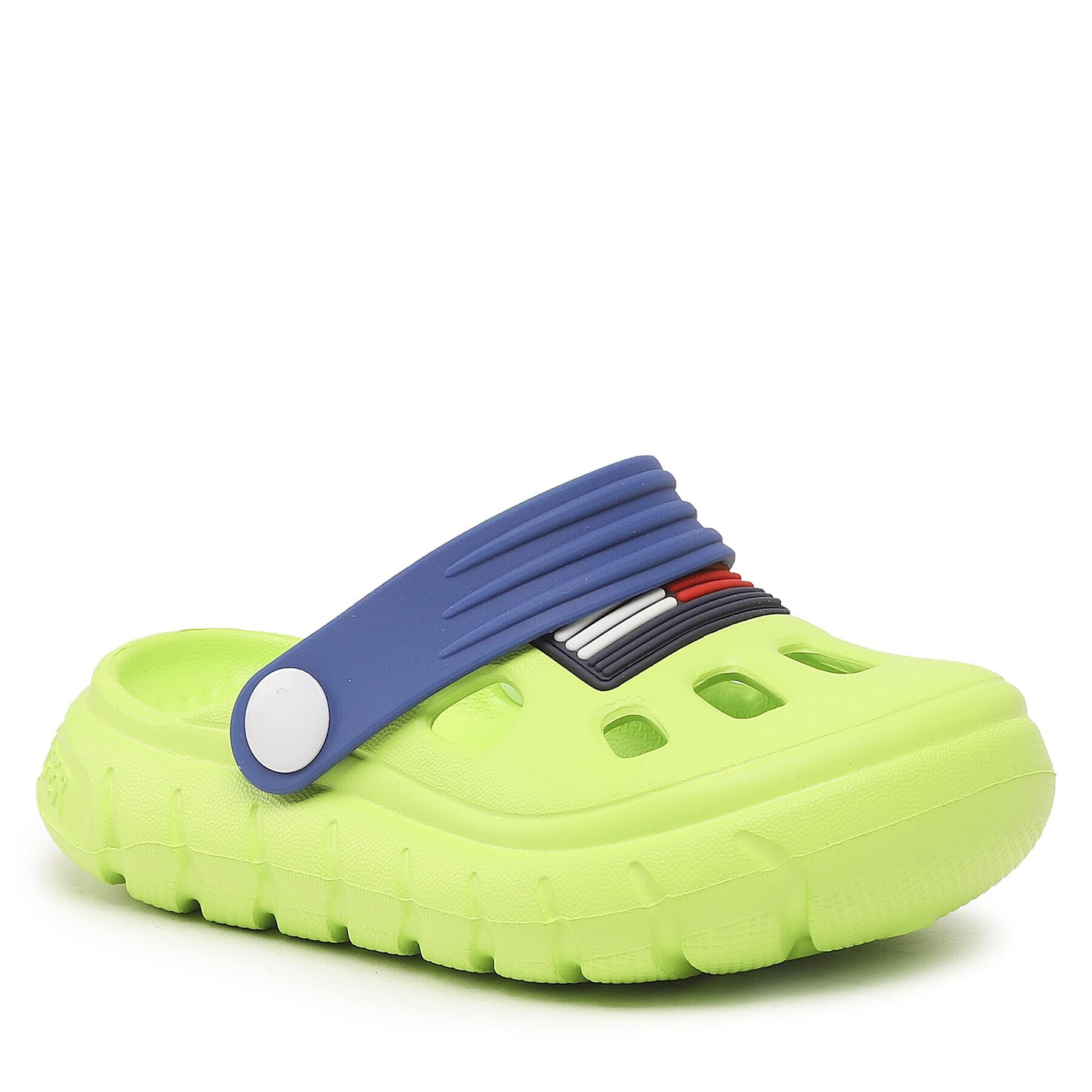 Tommy Hilfiger Чехли Flag Cofy Sandal T3X2-32915-0083 M Зелен - Pepit.bg