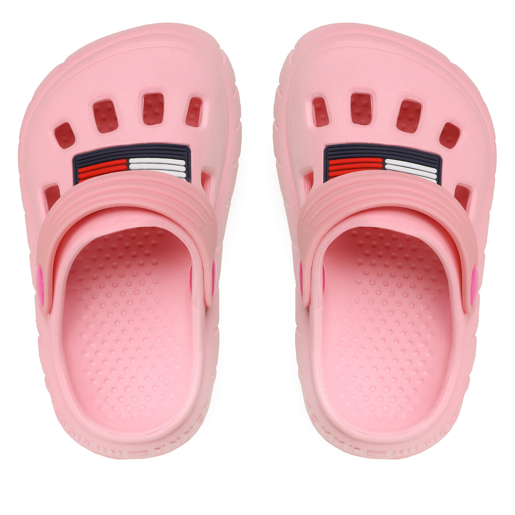 Tommy Hilfiger Чехли Flag Comfy Sandal T1A2-32780-0083 M Розов - Pepit.bg