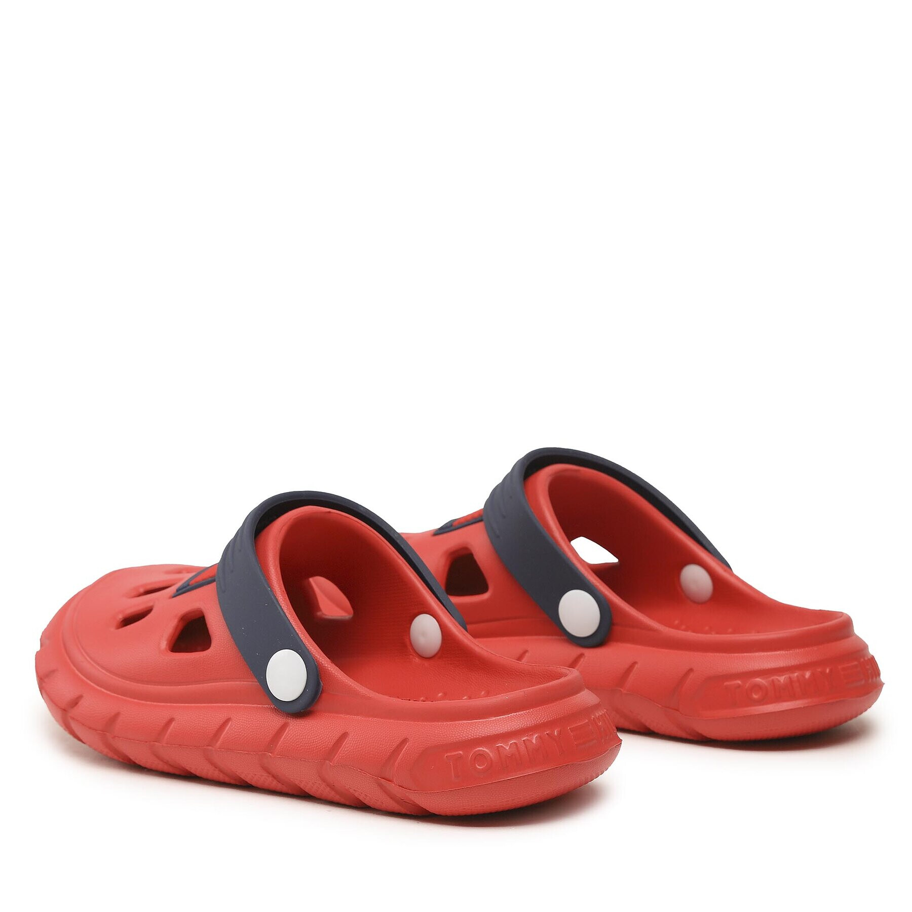 Tommy Hilfiger Чехли Flag Comfy Sandal T3X2-32915-0083 S Червен - Pepit.bg