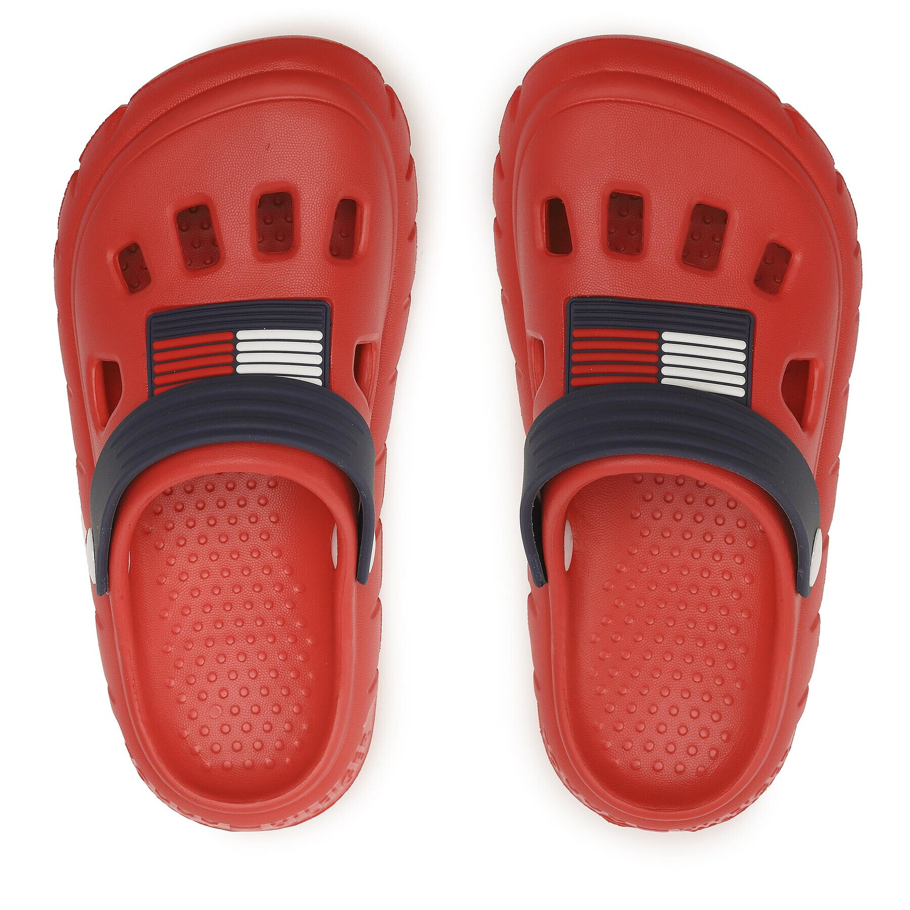 Tommy Hilfiger Чехли Flag Comfy Sandal T3X2-32915-0083 S Червен - Pepit.bg