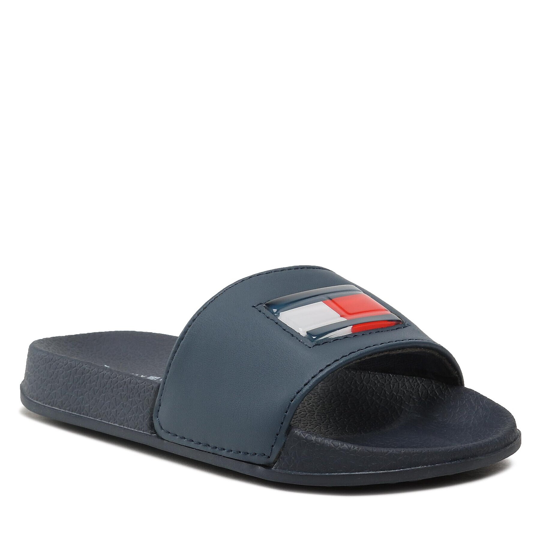 Tommy Hilfiger Чехли Flag Pool Slide T3B0-32930-1172 M Тъмносин - Pepit.bg